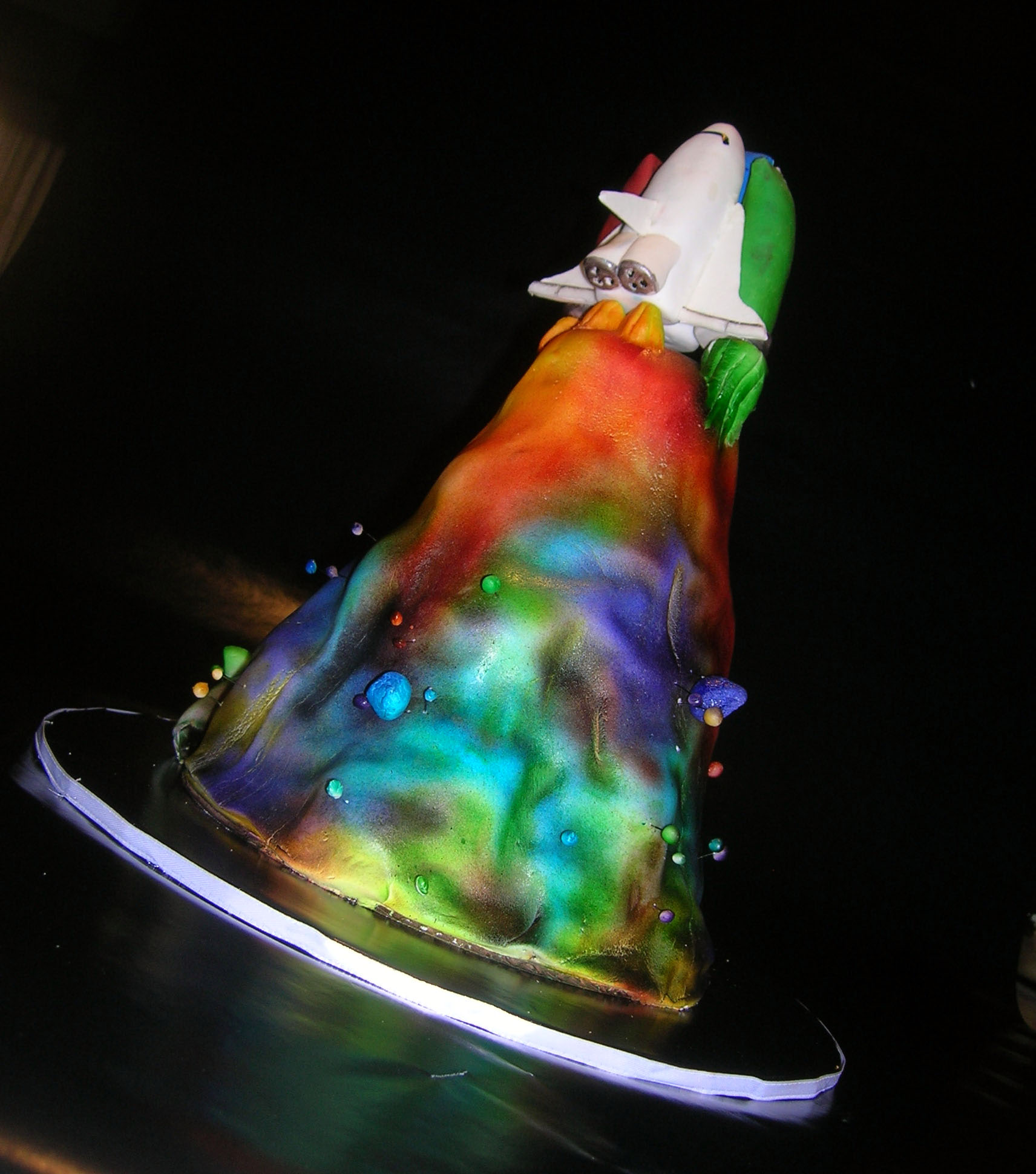 Space Needs Color cake