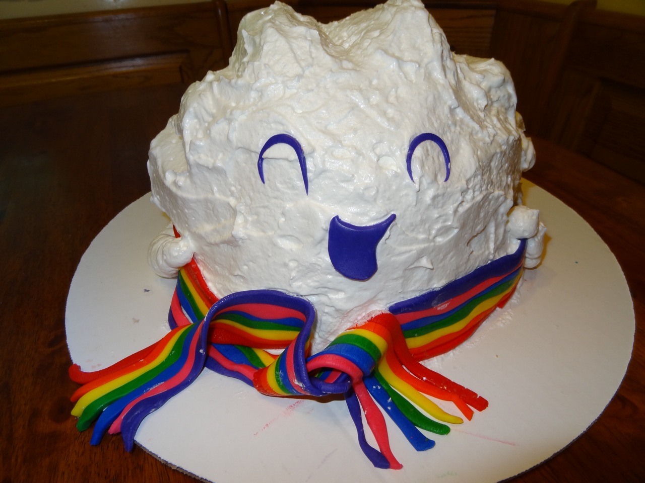 Mr Cloud s New Scarf cake