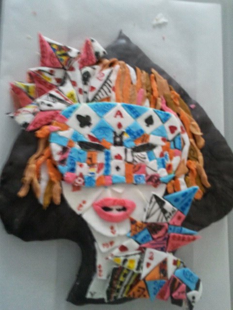 Poker Face cake