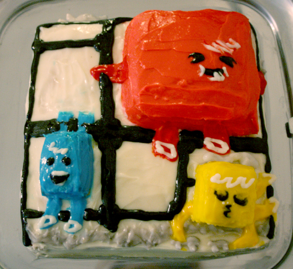 Piet s Playground cake