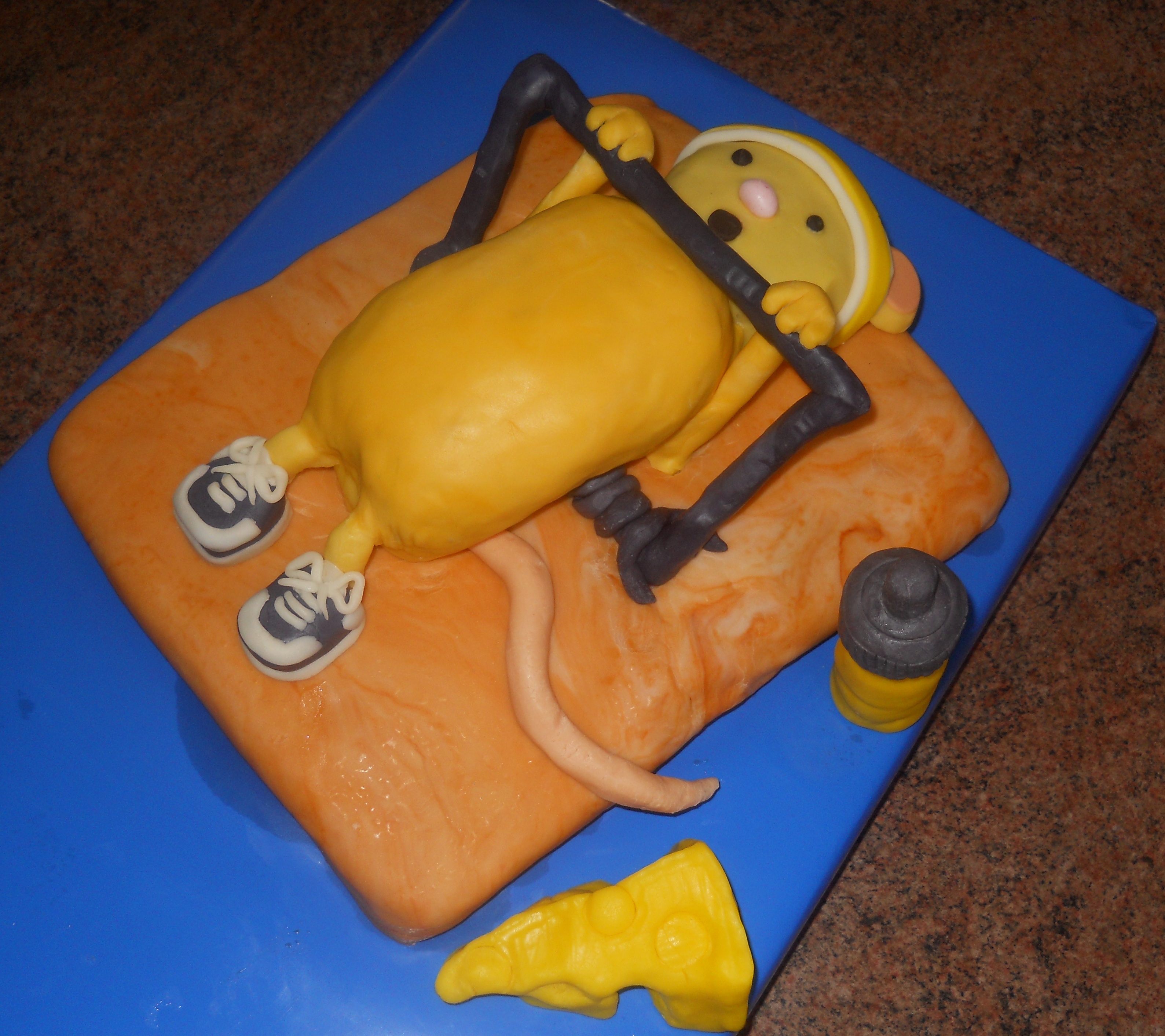 Let's Get Physical cake