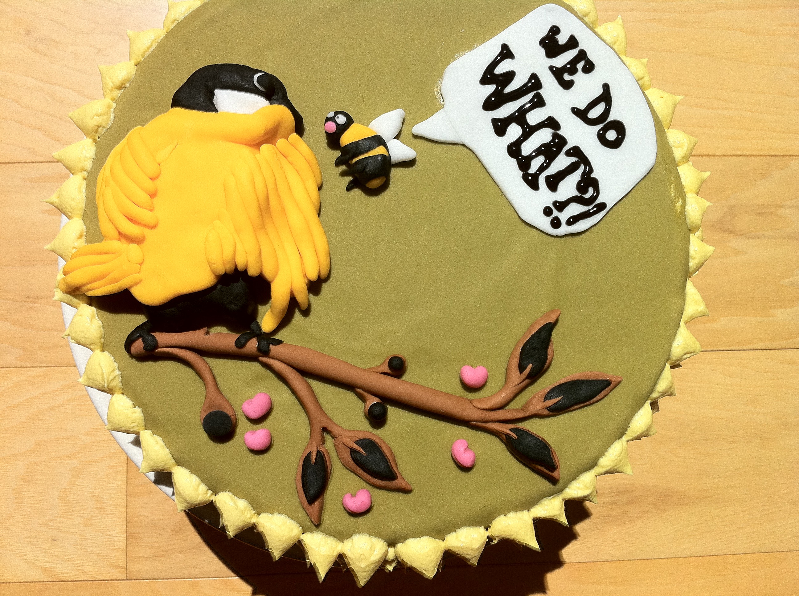 Birds & The Bees cake