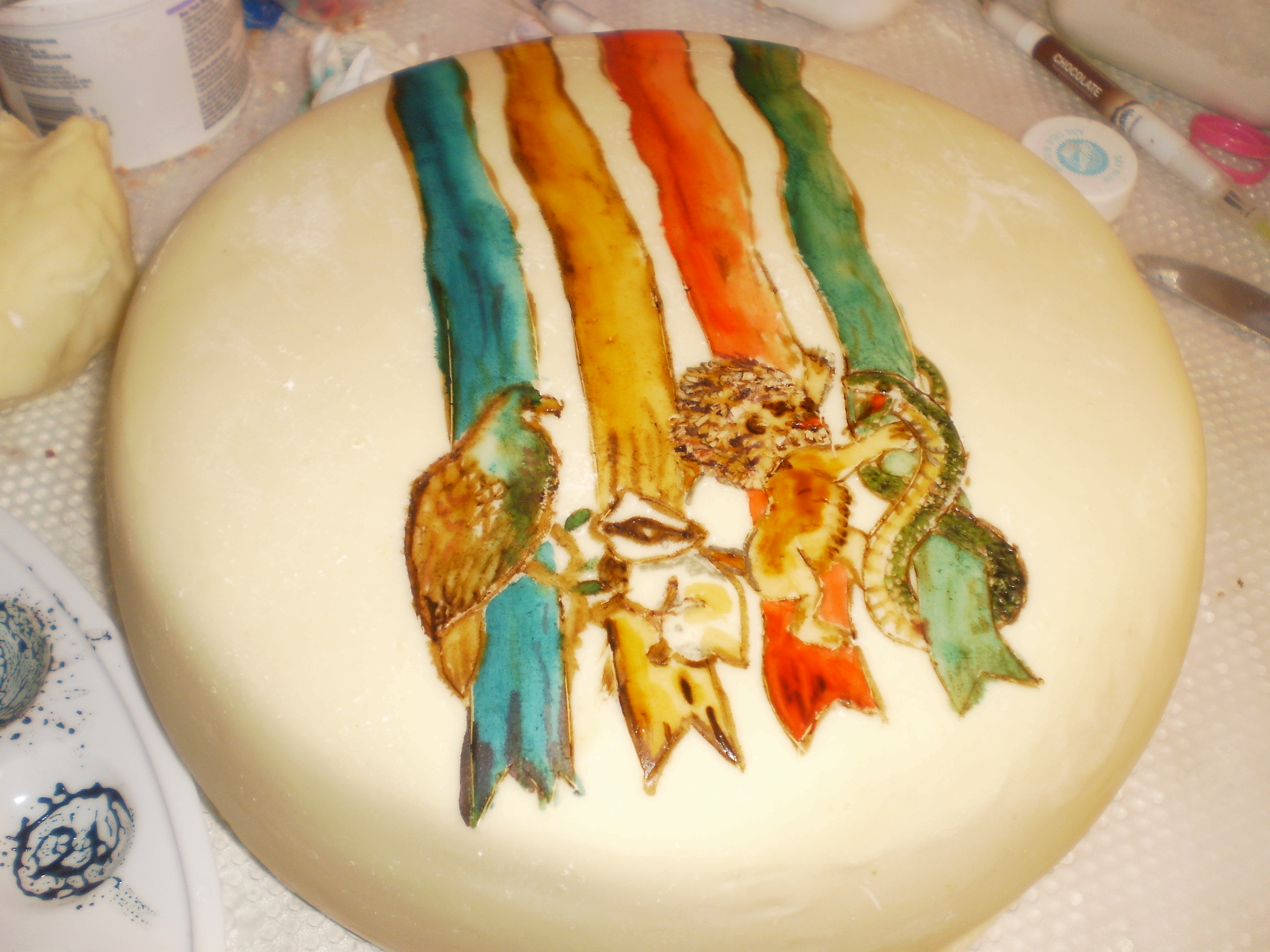 House Brawl cake