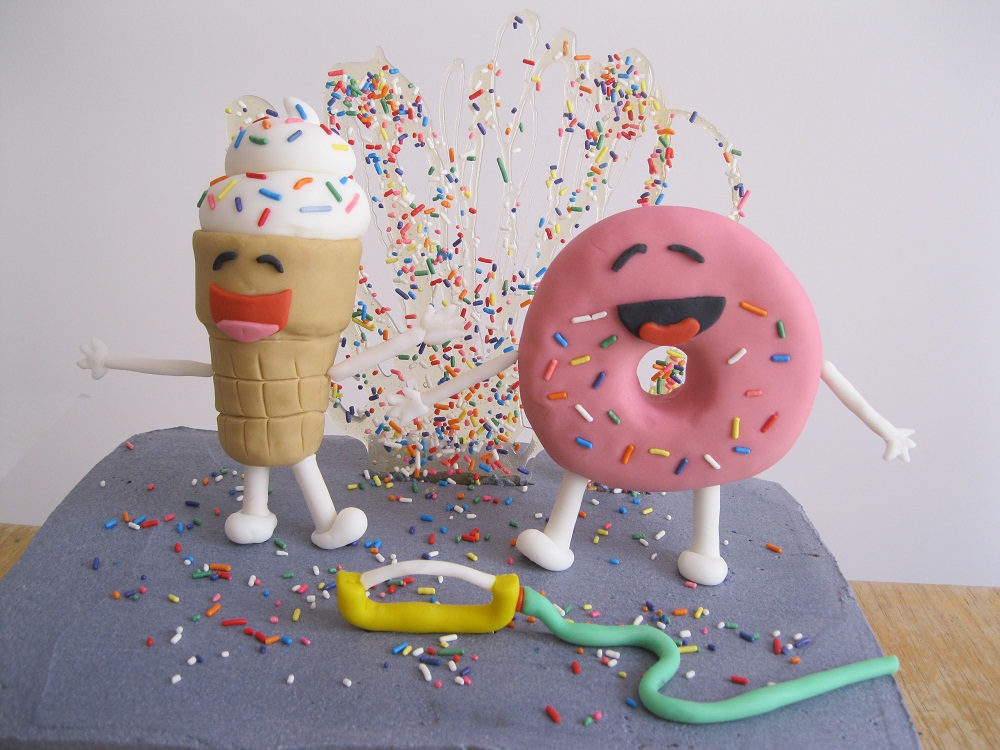 Playin' In The Sprinkler cake