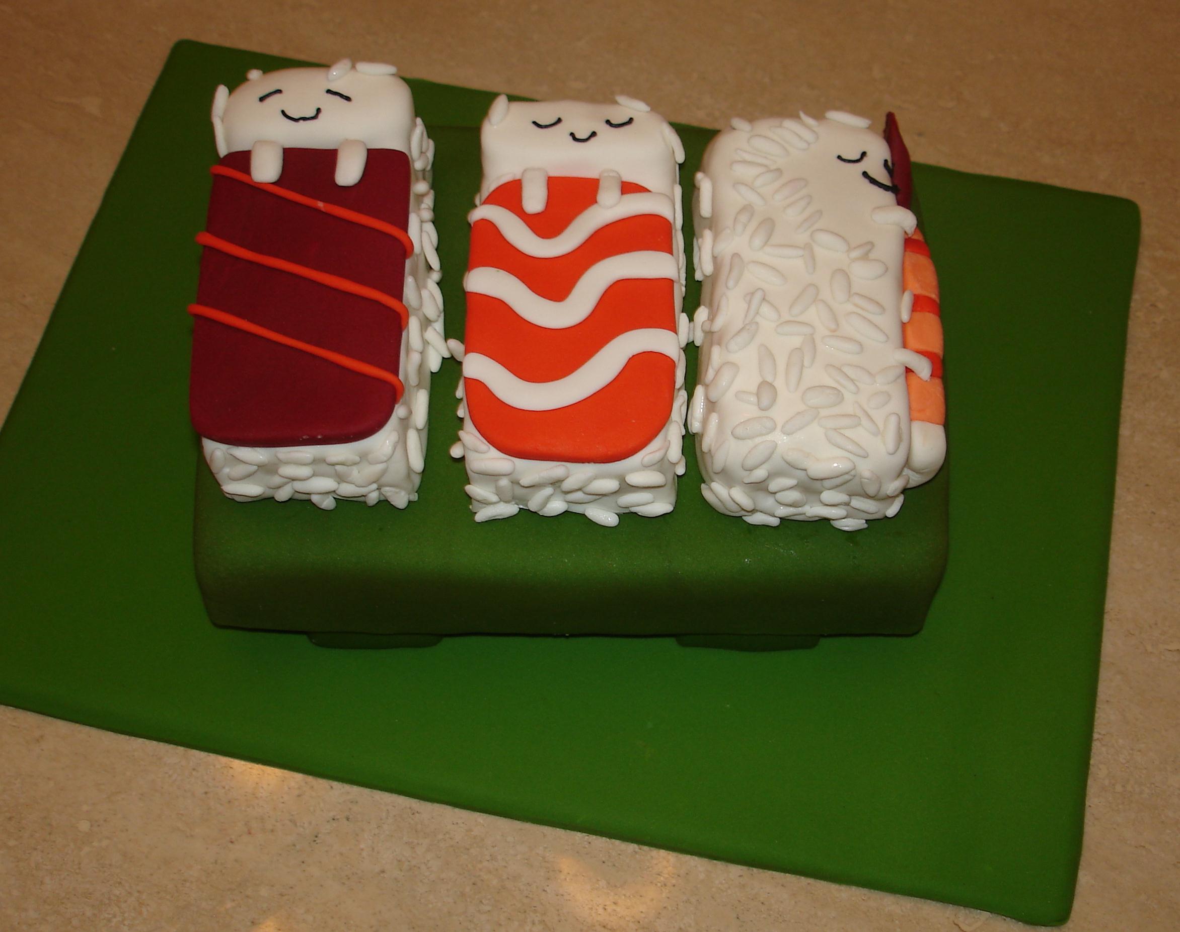Sushi cake