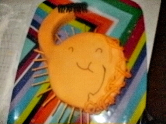 Bad Hair Day cake