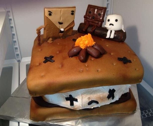 Tell Us S more DTG cake