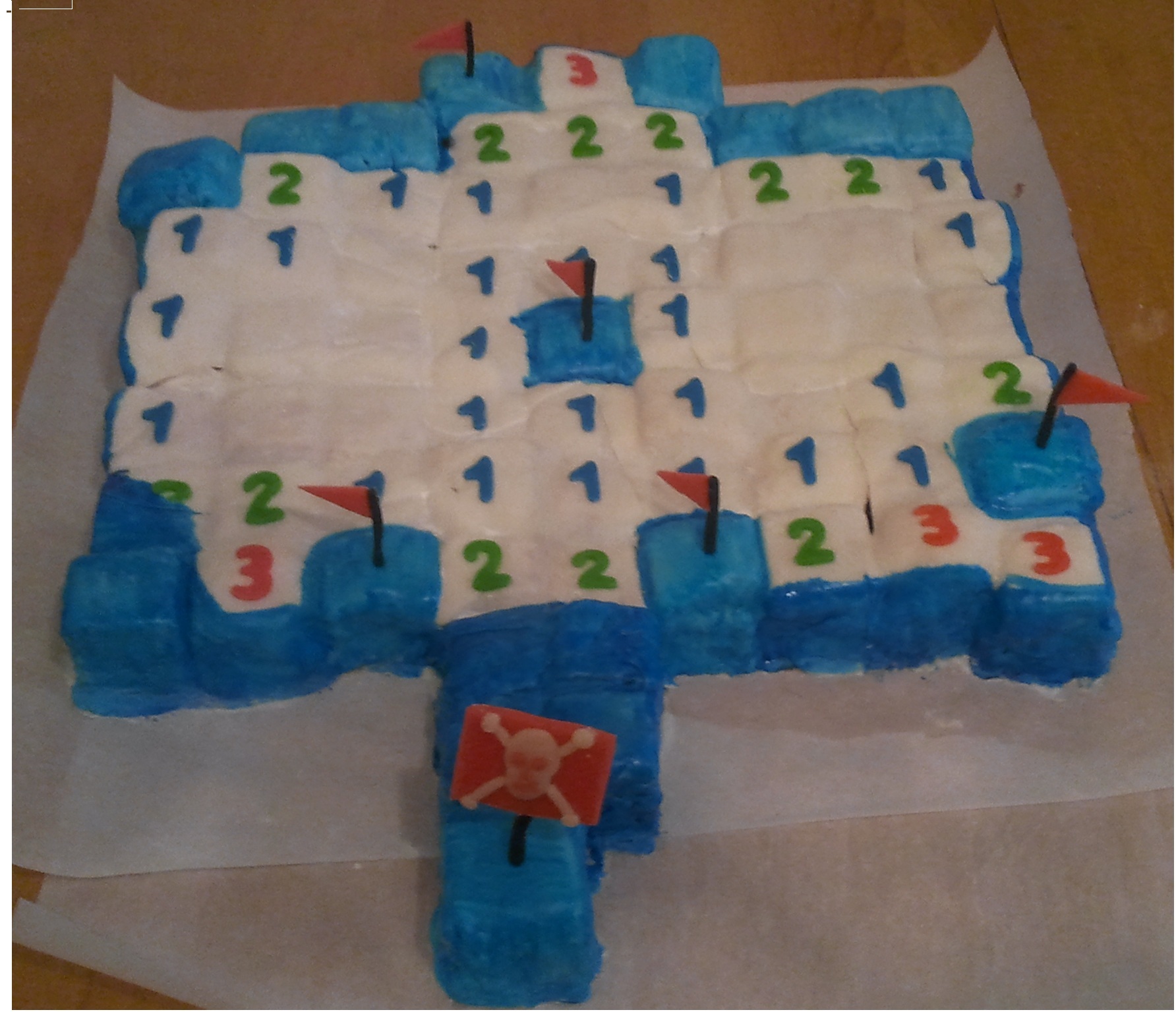 Killing Time cake by Erin Futrell