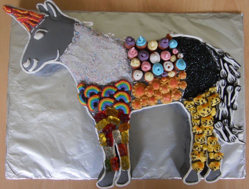 Where Happiness Comes From cake