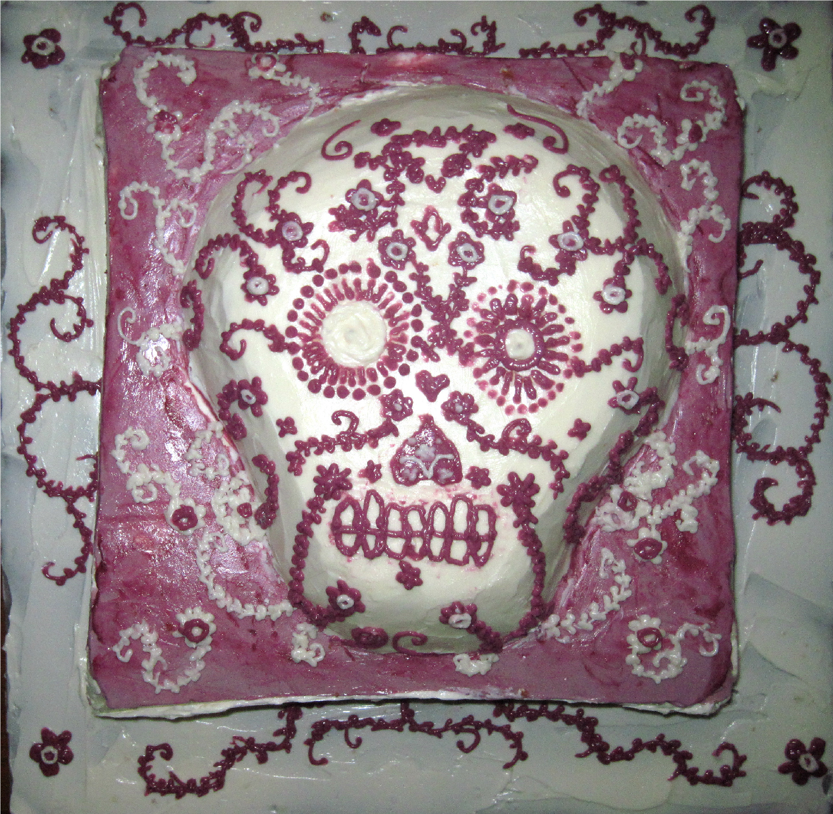 Sugar Skull cake