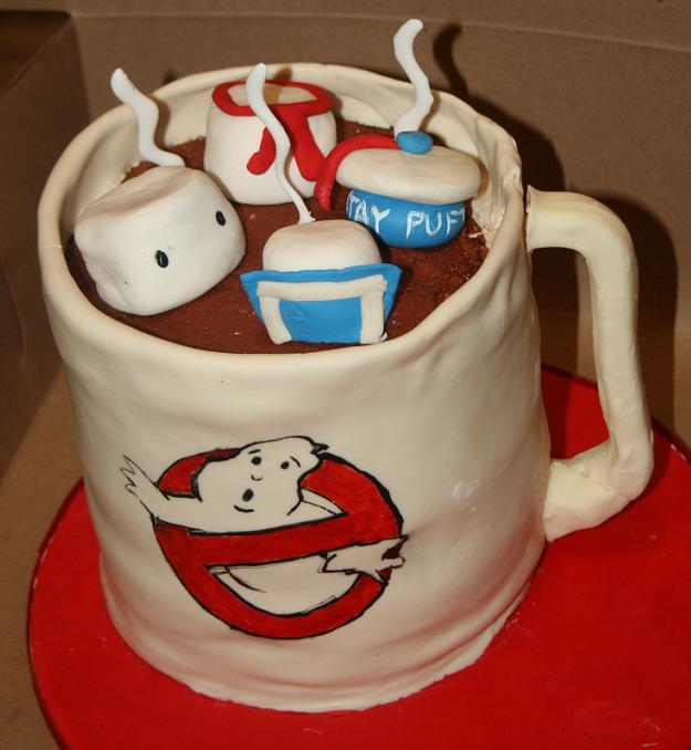 Something Strange In Your Beverage cake