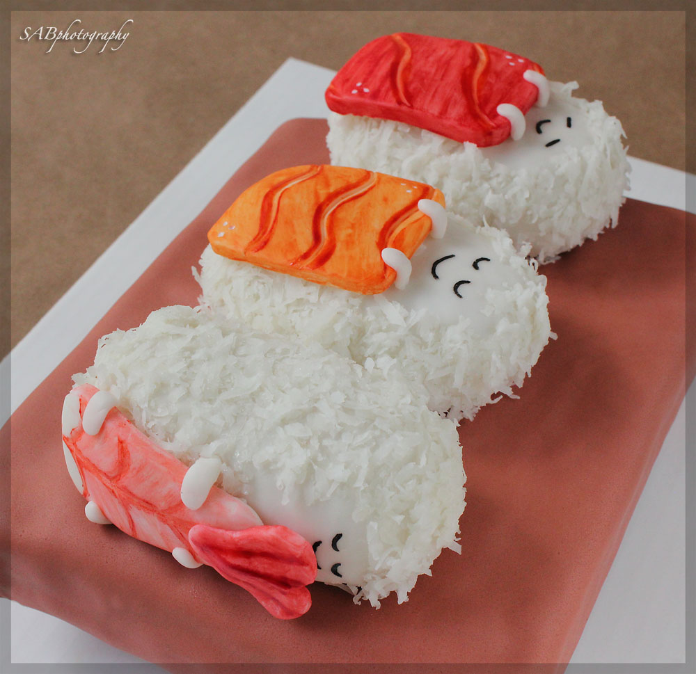 Sushi cake