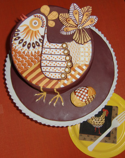 The Emergence of the Easter Egg cake
