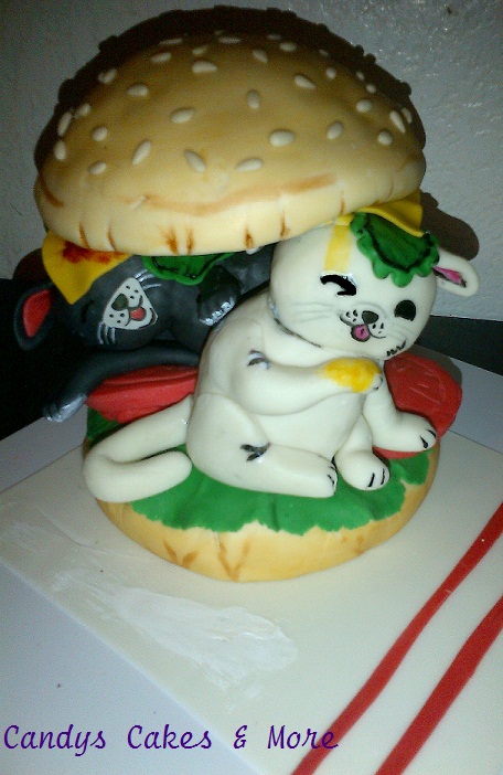 Catburger cake