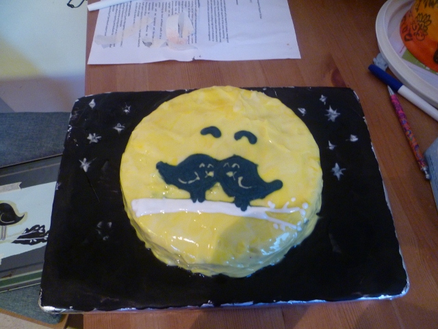Moonstache cake by Sophie Tynan