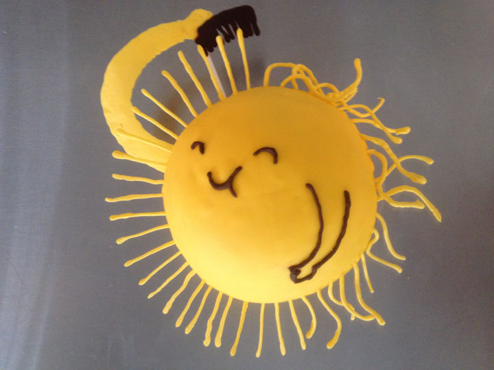 Bad Hair Day cake