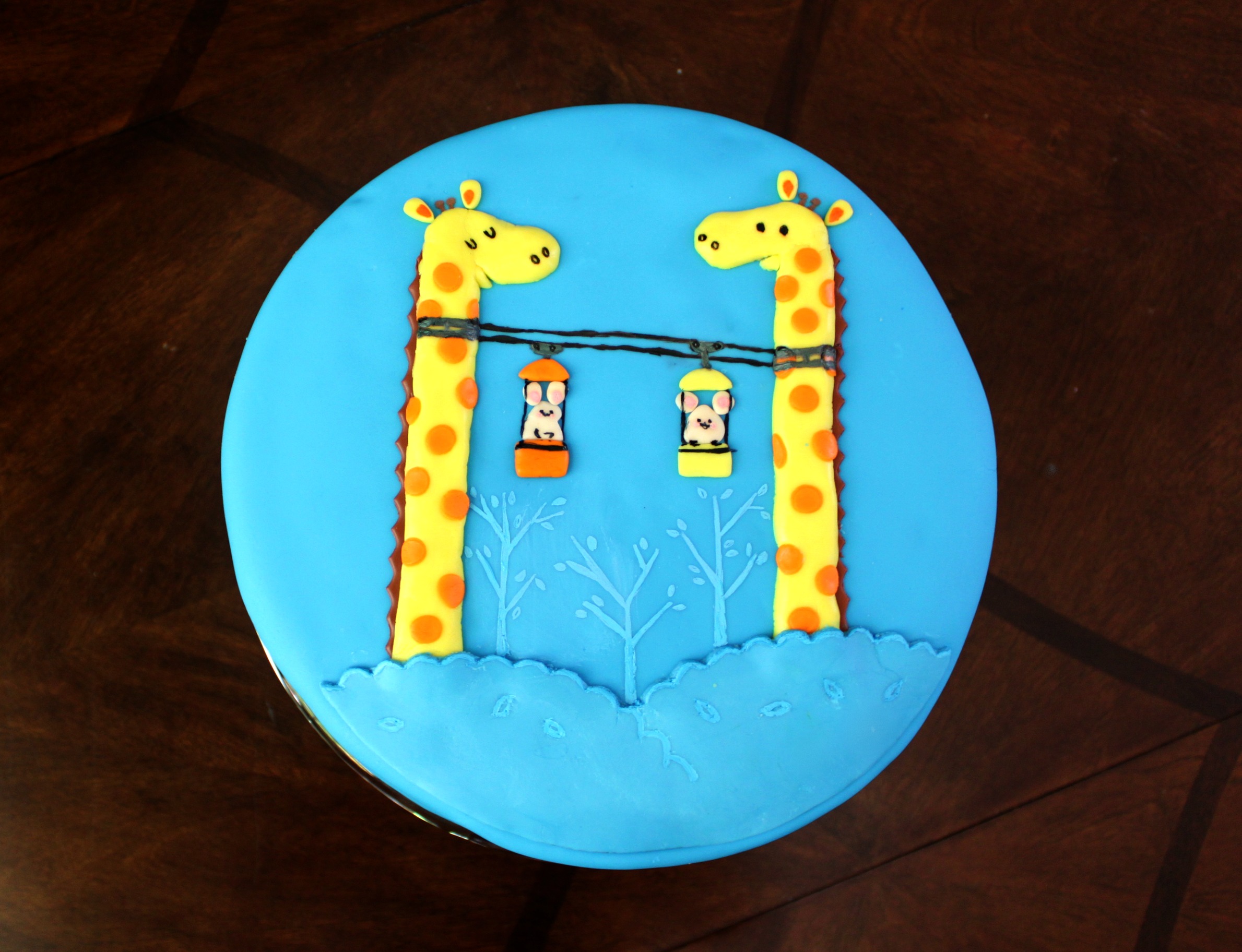 Skyrides cake