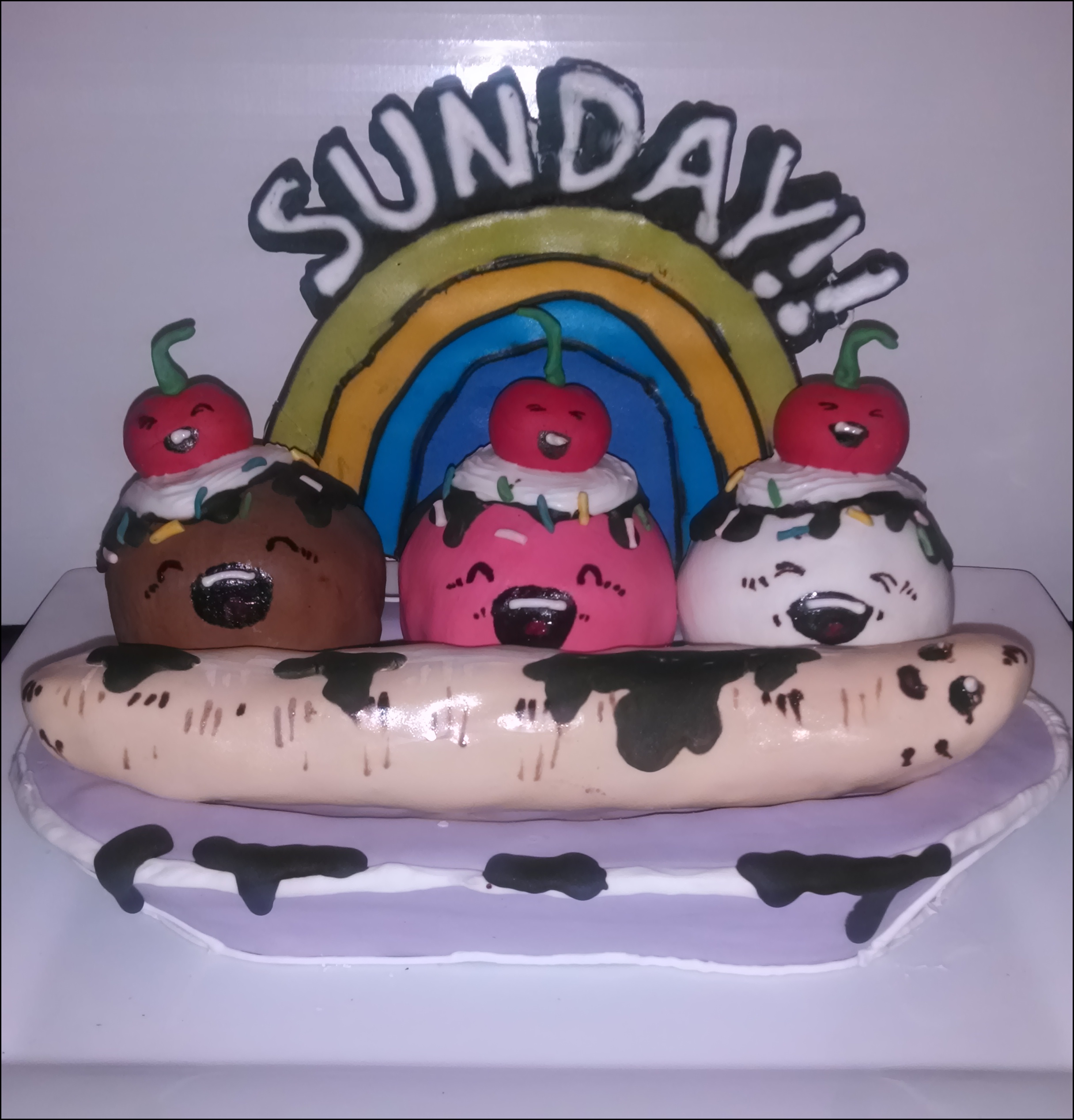 I Scream Sunday cake