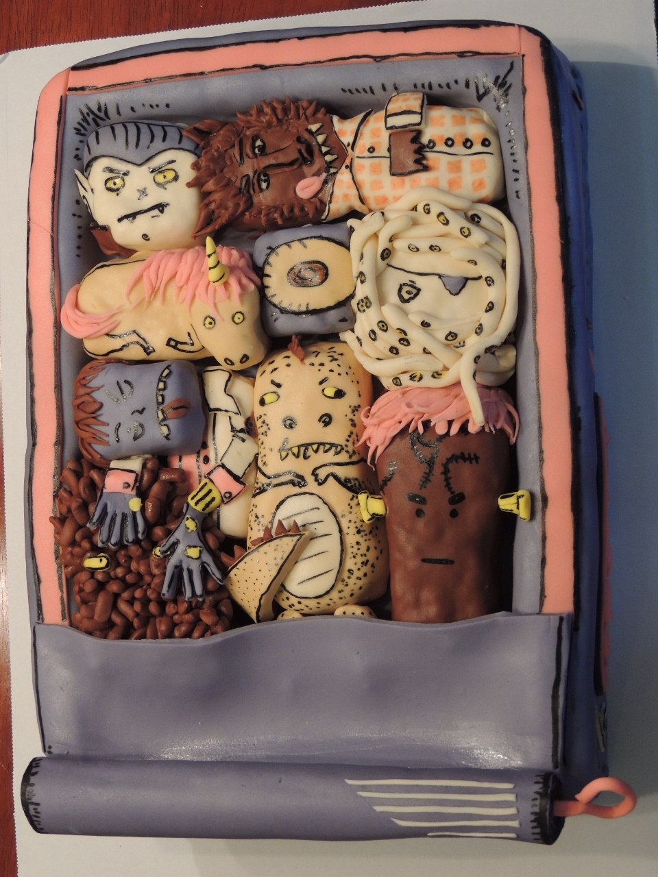 Monster Mash cake