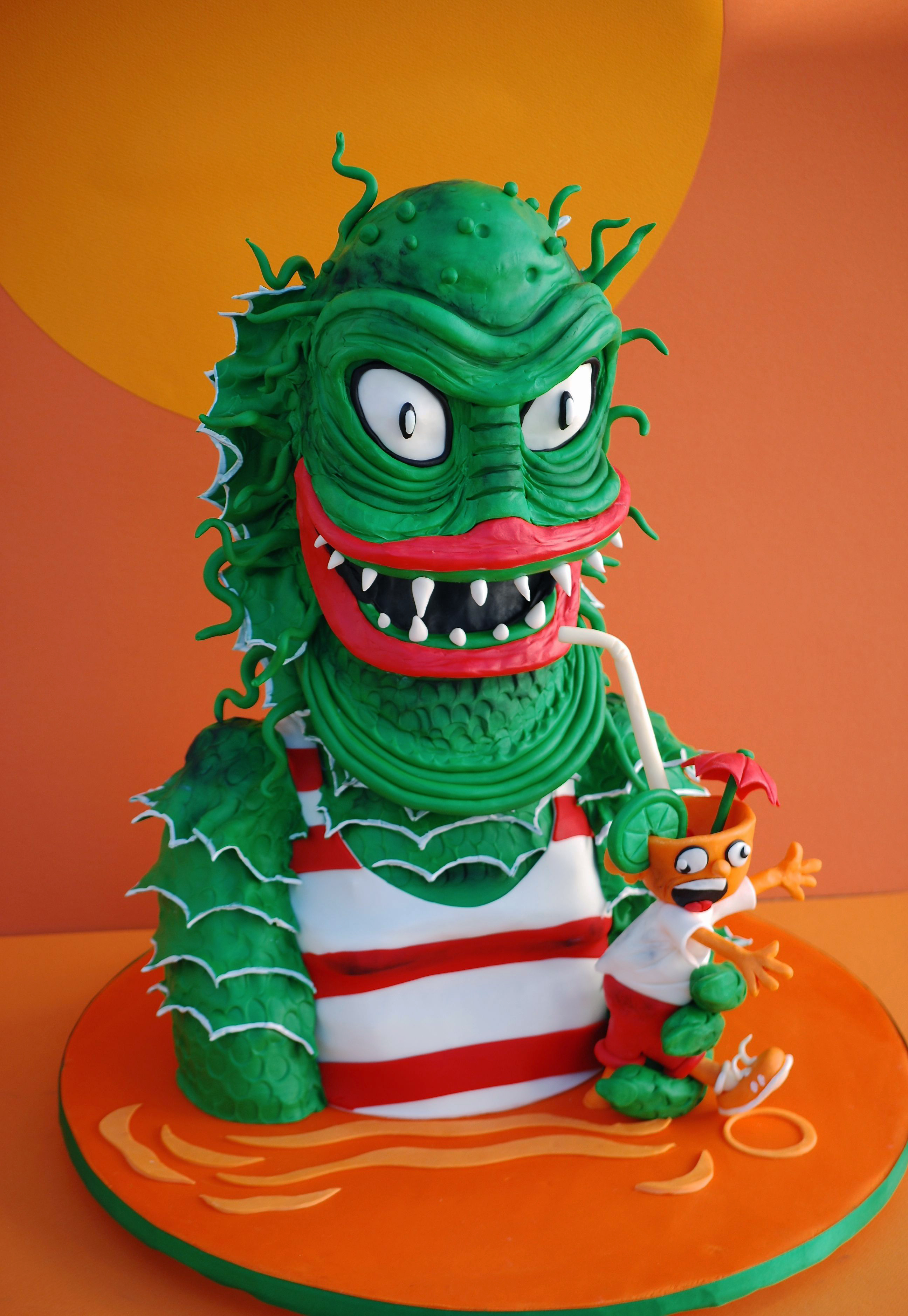 Creature Cocktail cake