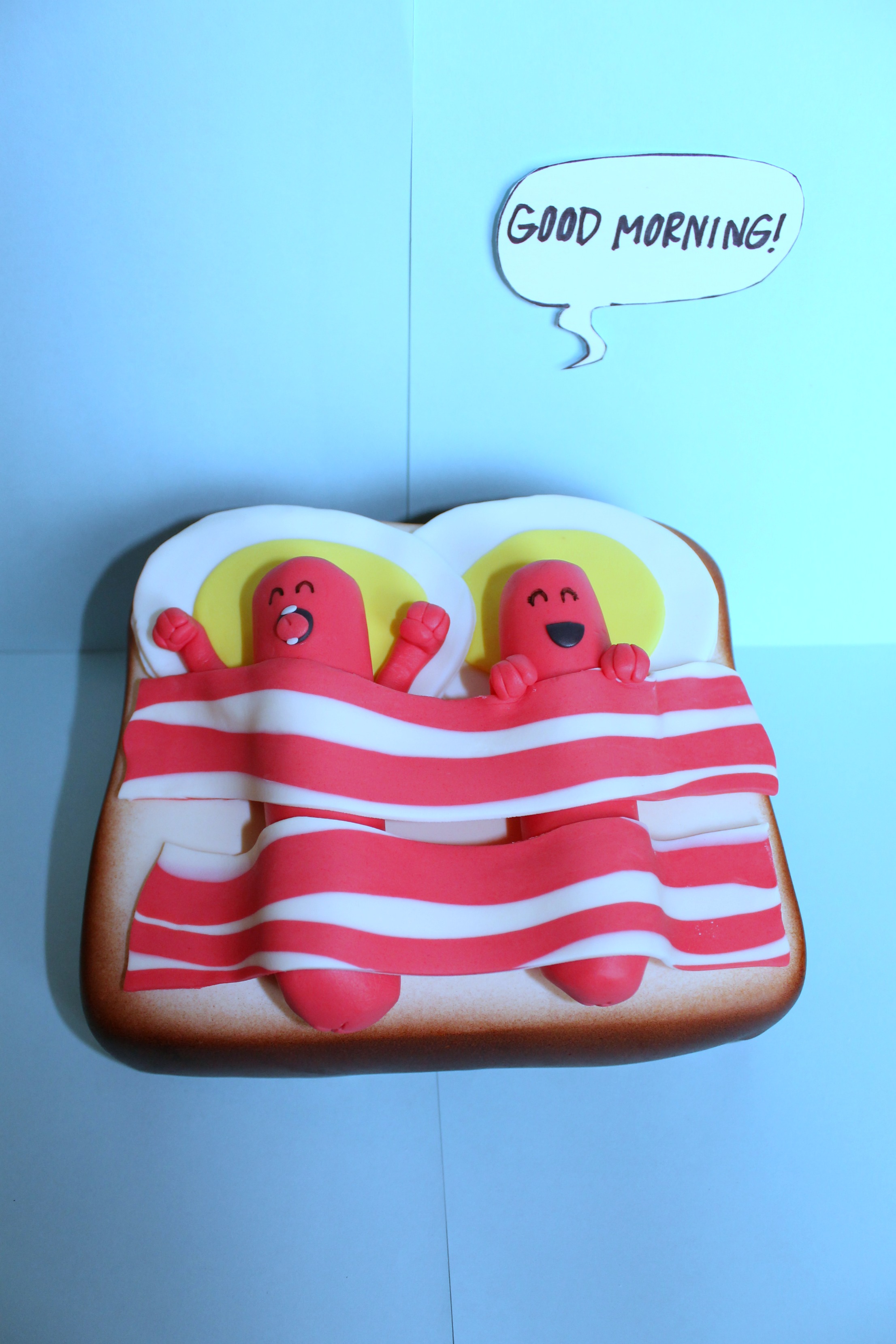 Breakfast in Bed cake