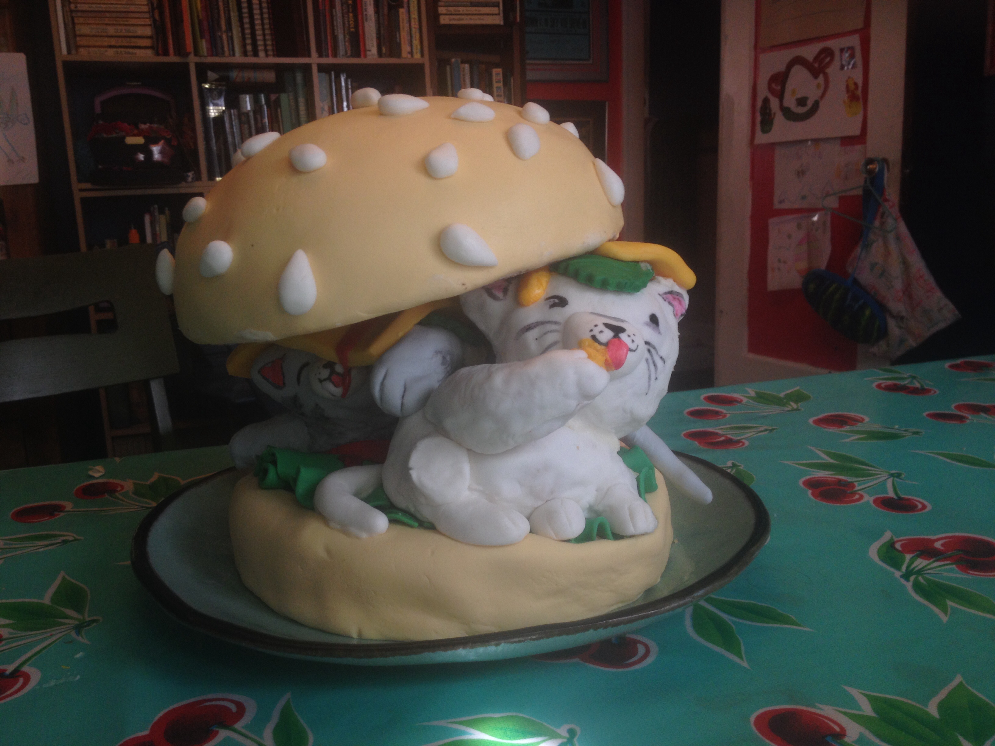 Catburger cake