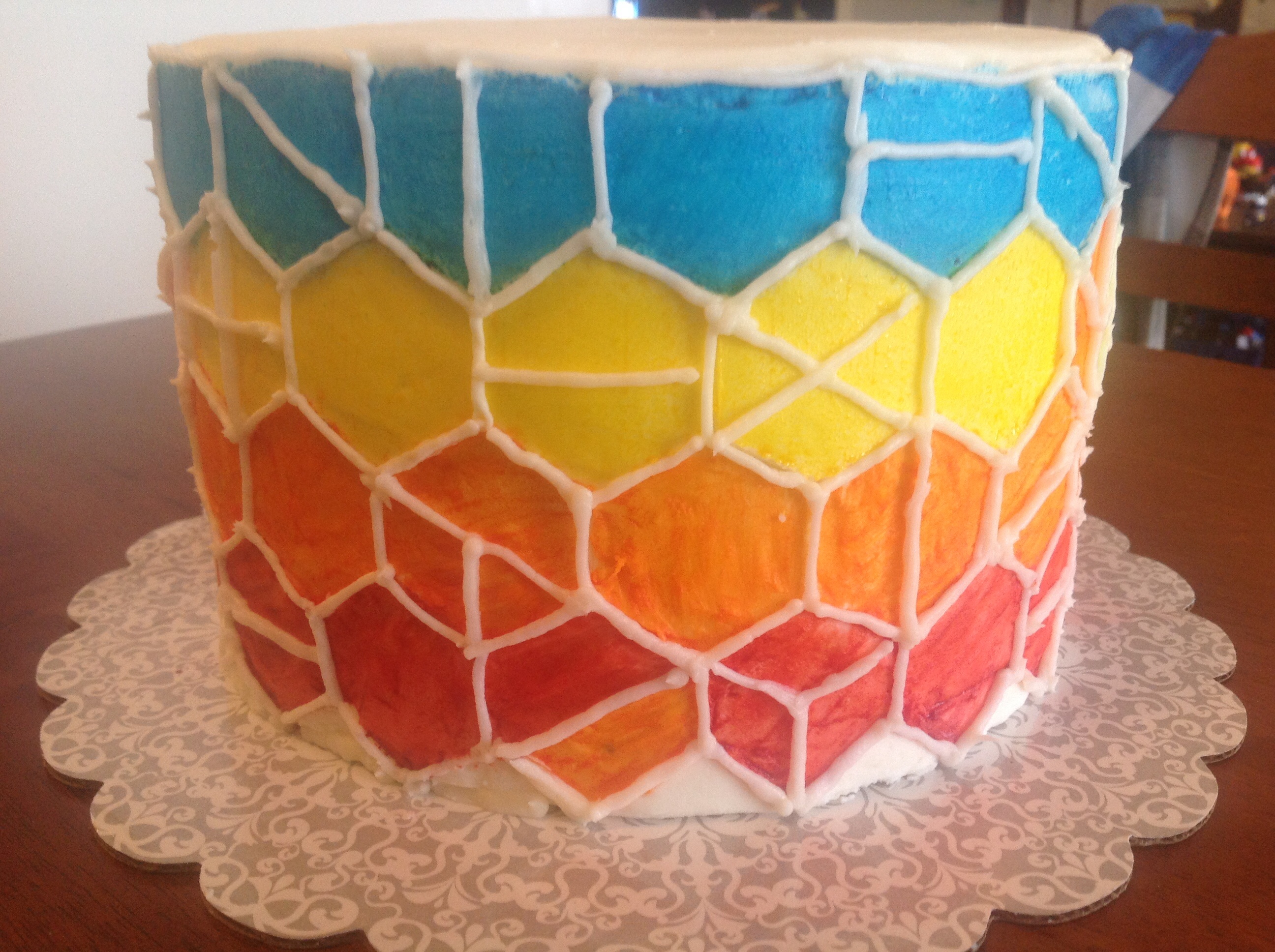 Pocketfuls of Sunshine cake