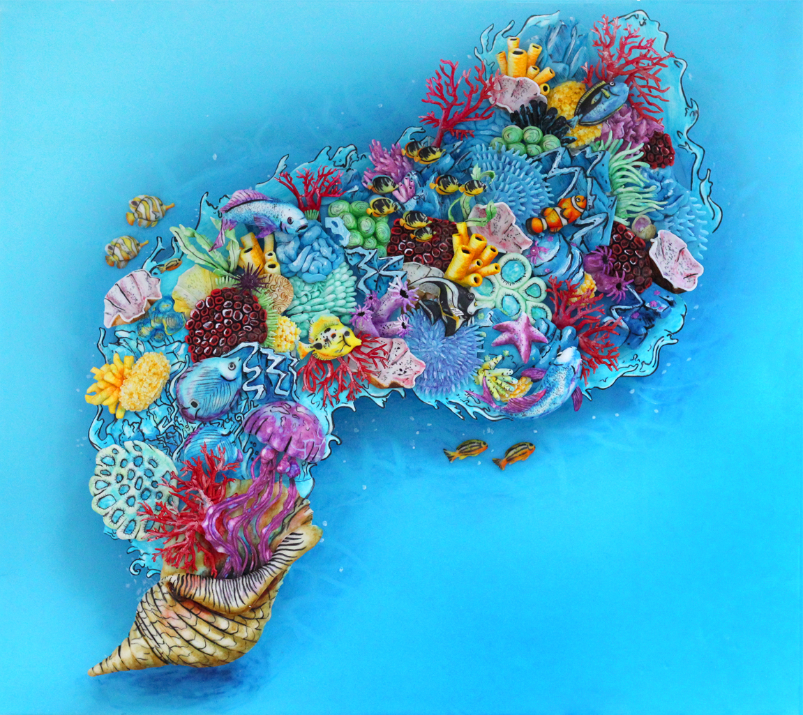 Sounds Of The Ocean cake