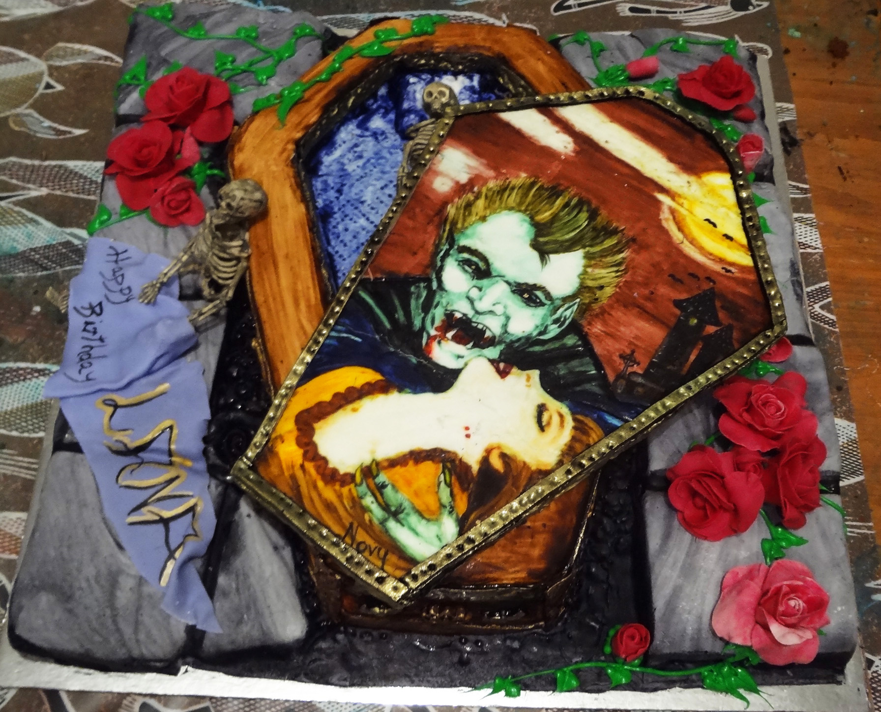 Vampire! cake