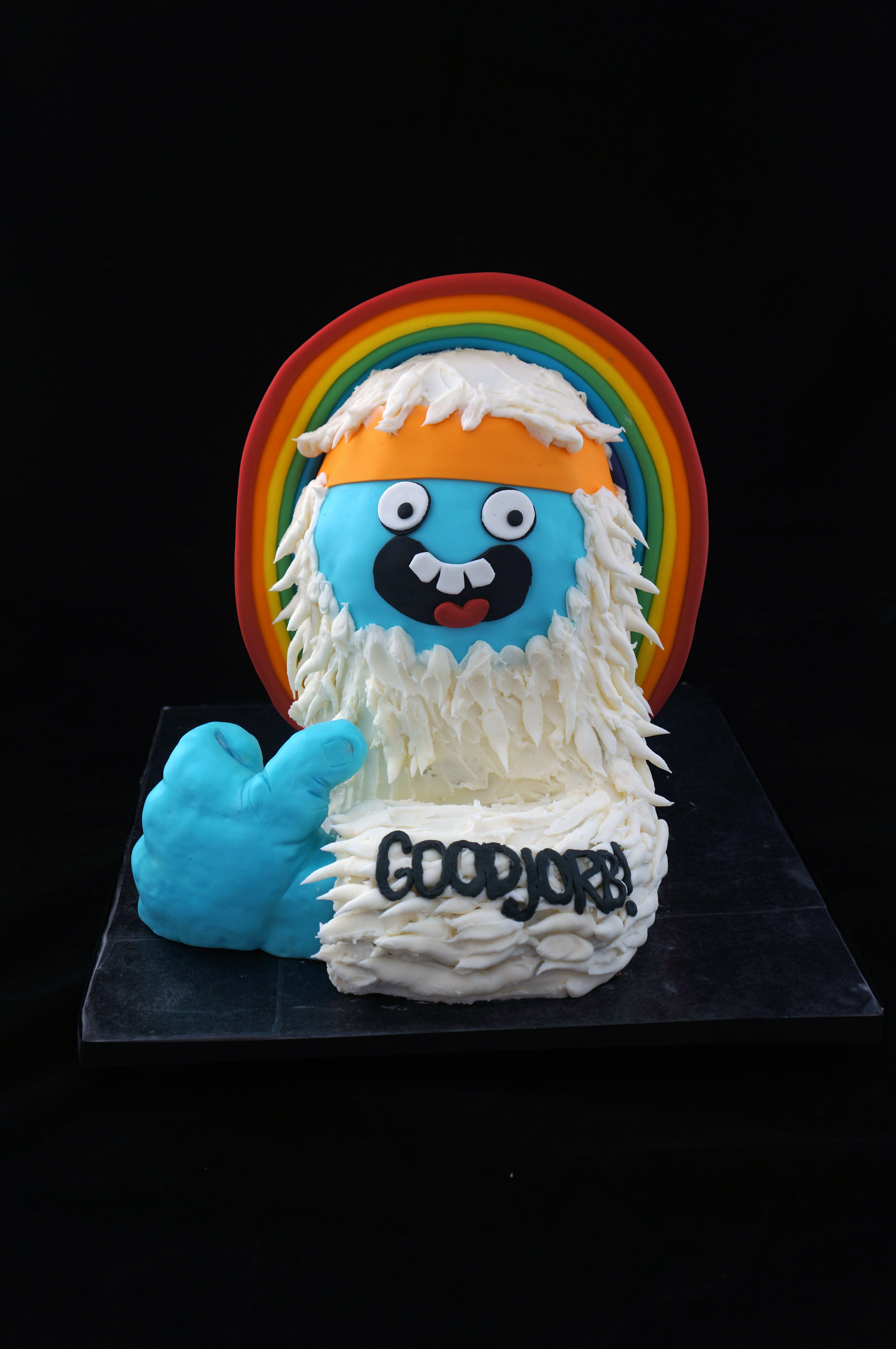 GOOD JORB  cake