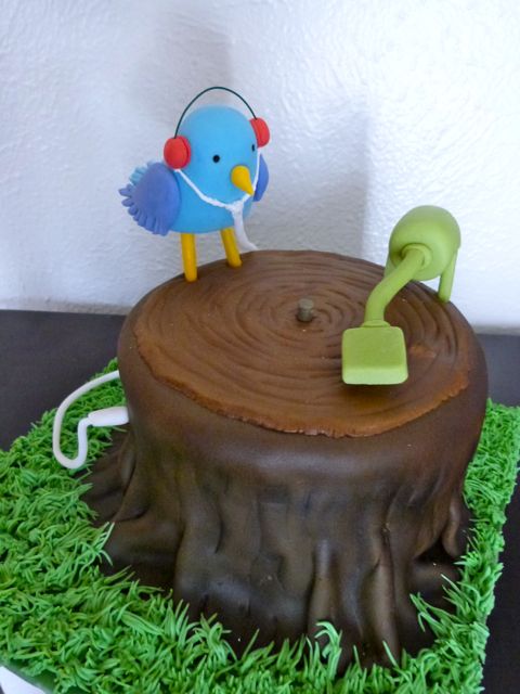 Sweet Sounds of Nature cake