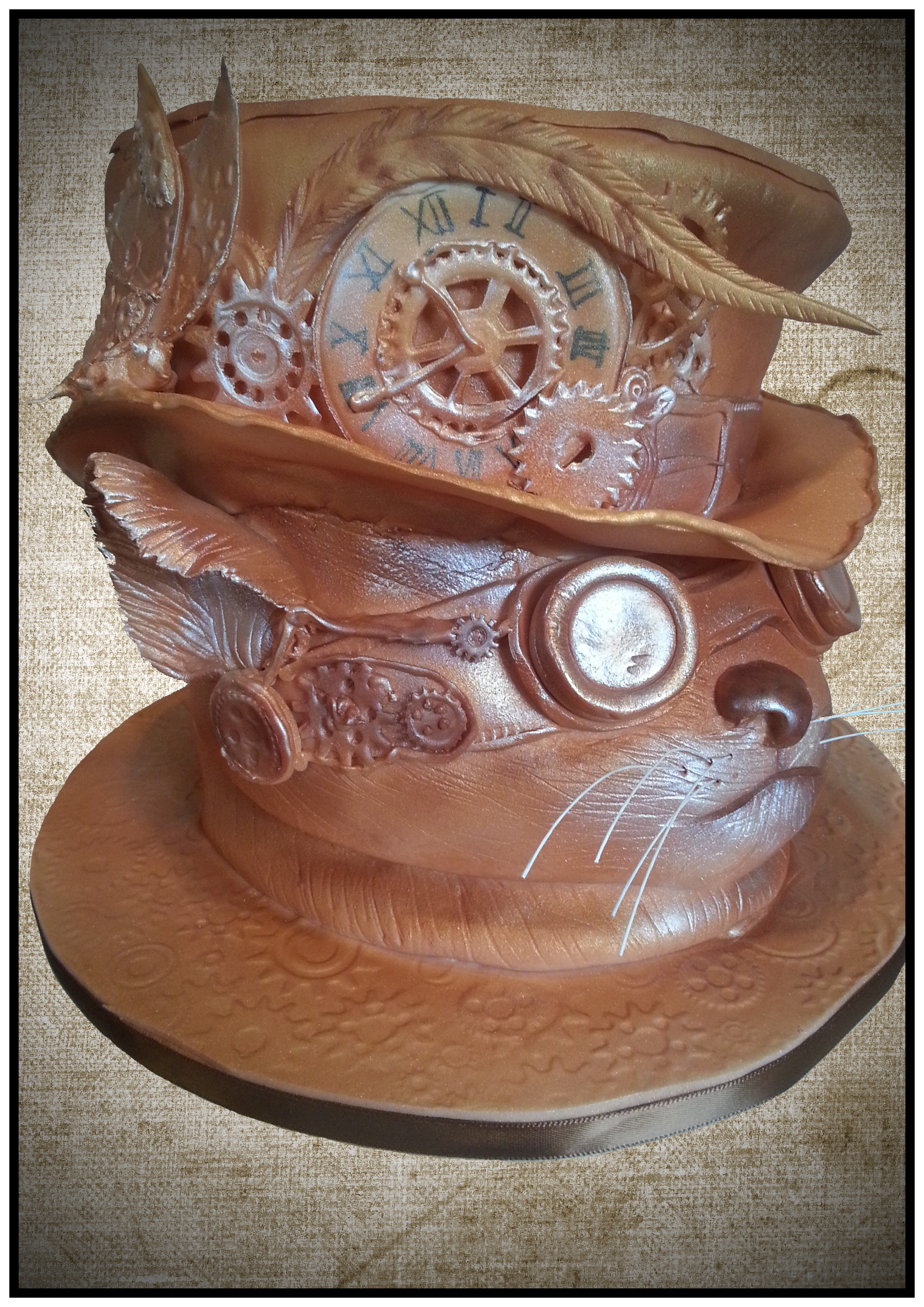 The Observer cake