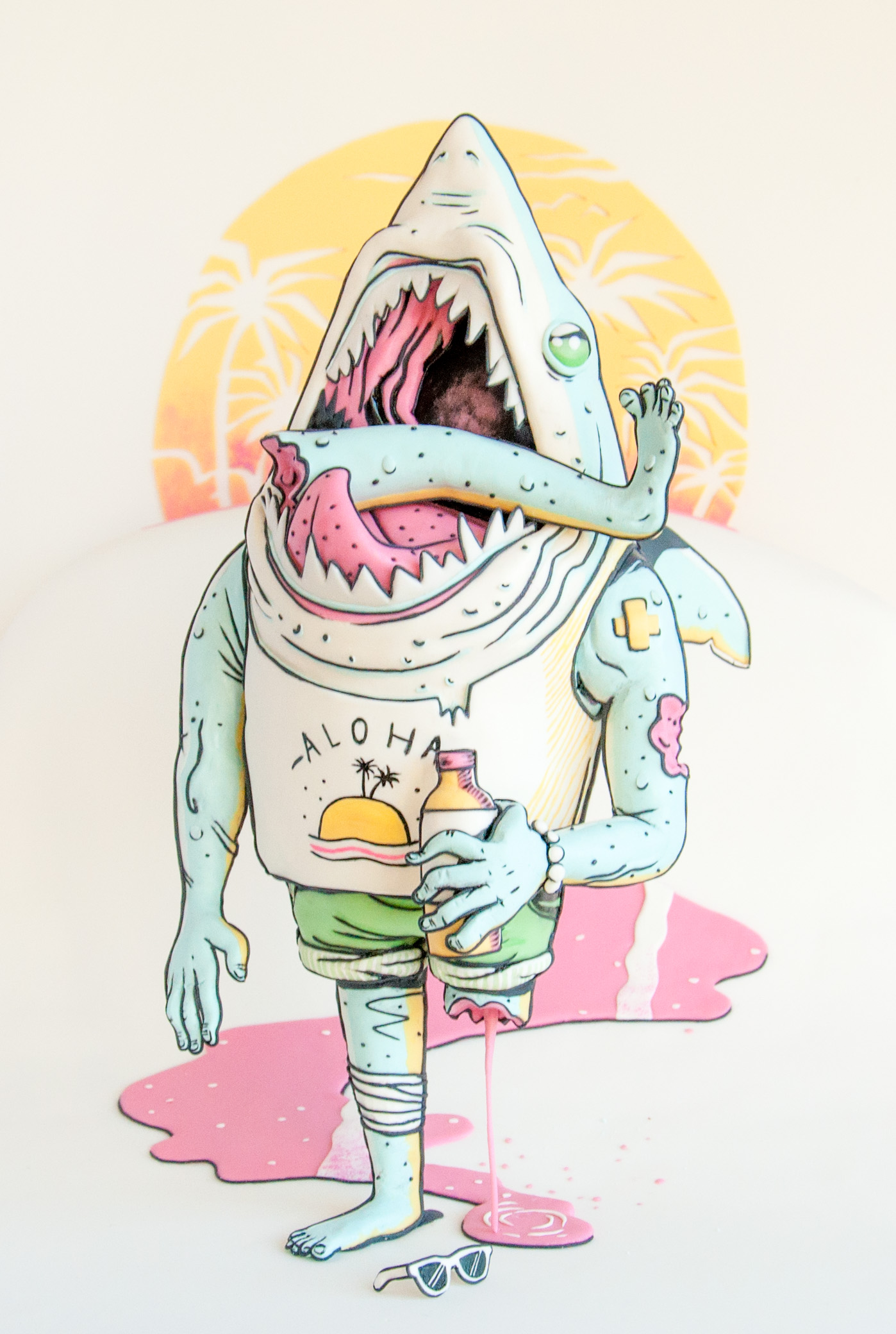 Sharkbro cake