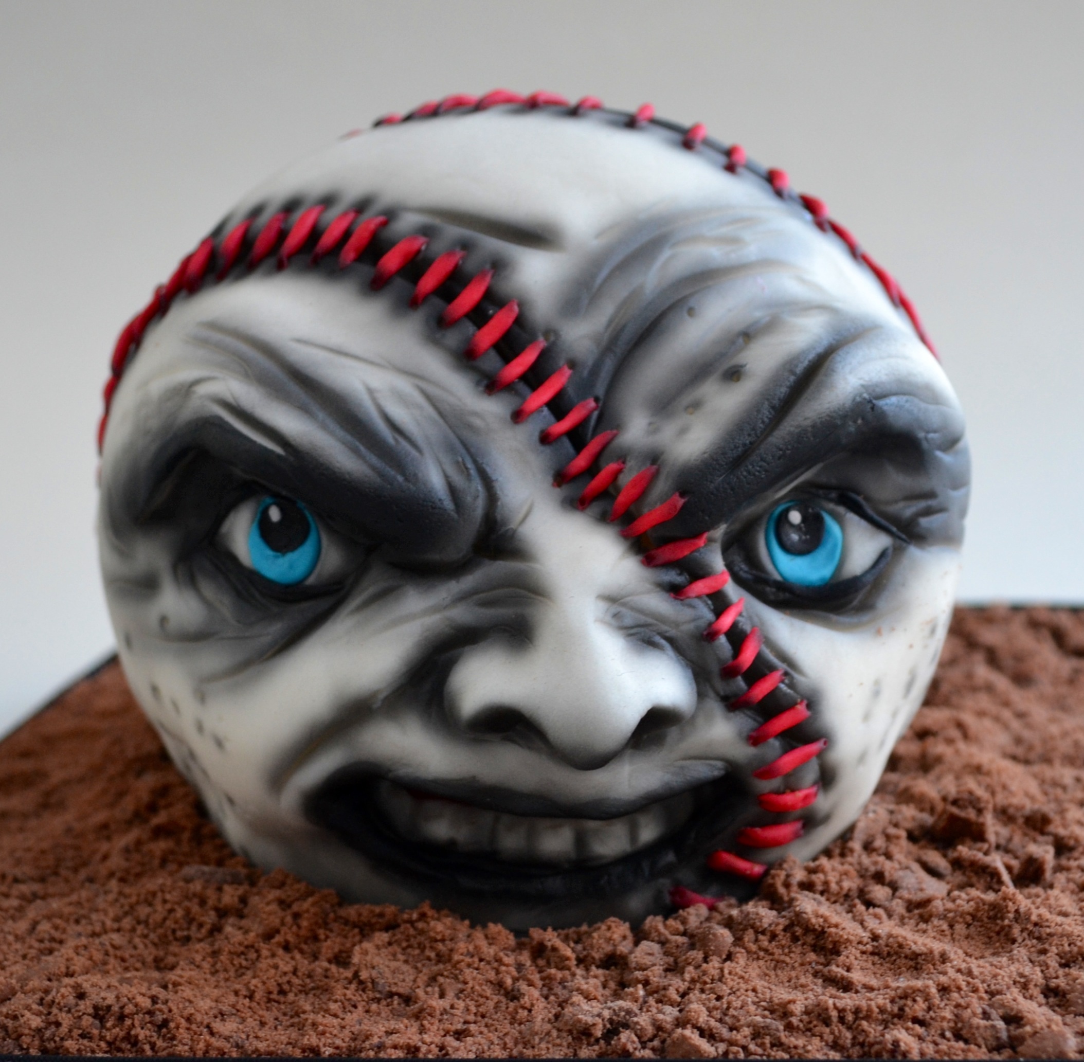 Angry Baseball cake