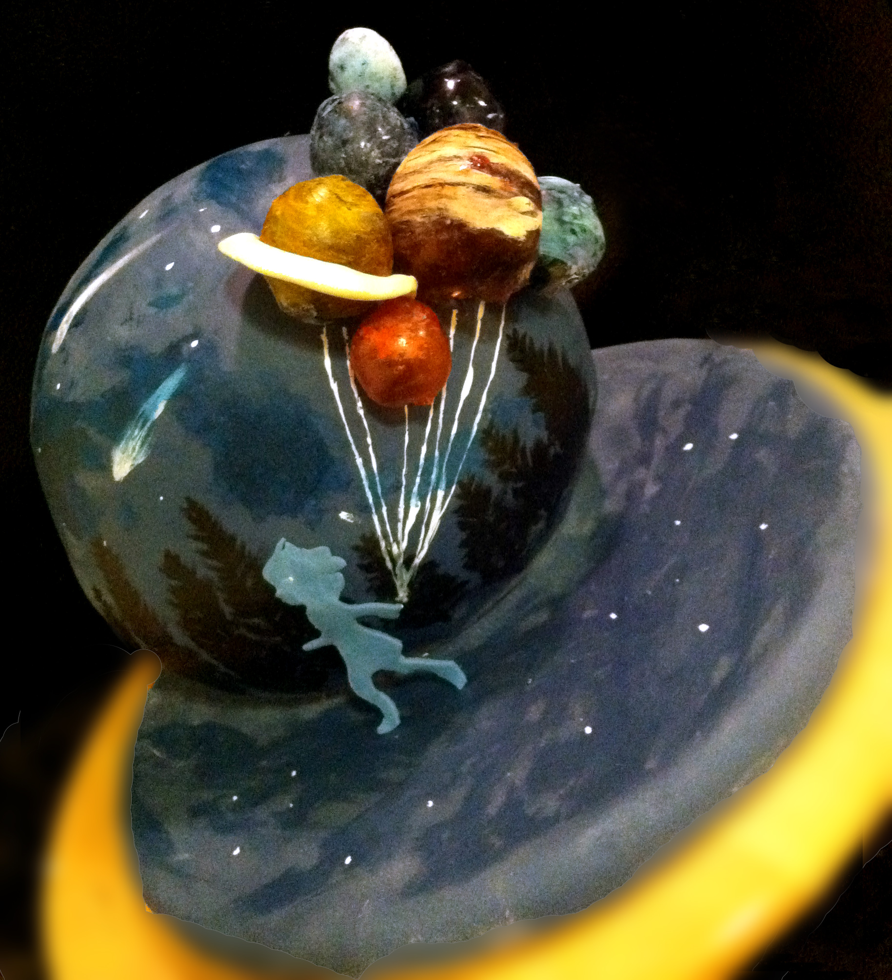 The Curious Collector cake