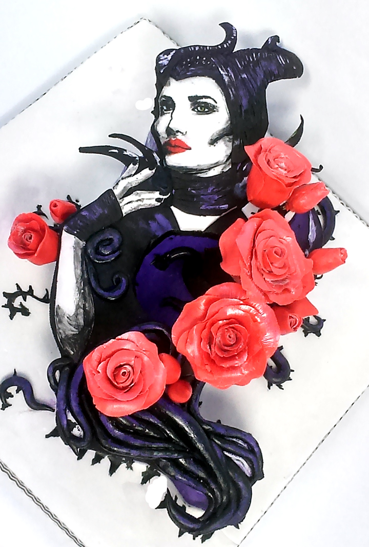 Dragon Heart cake