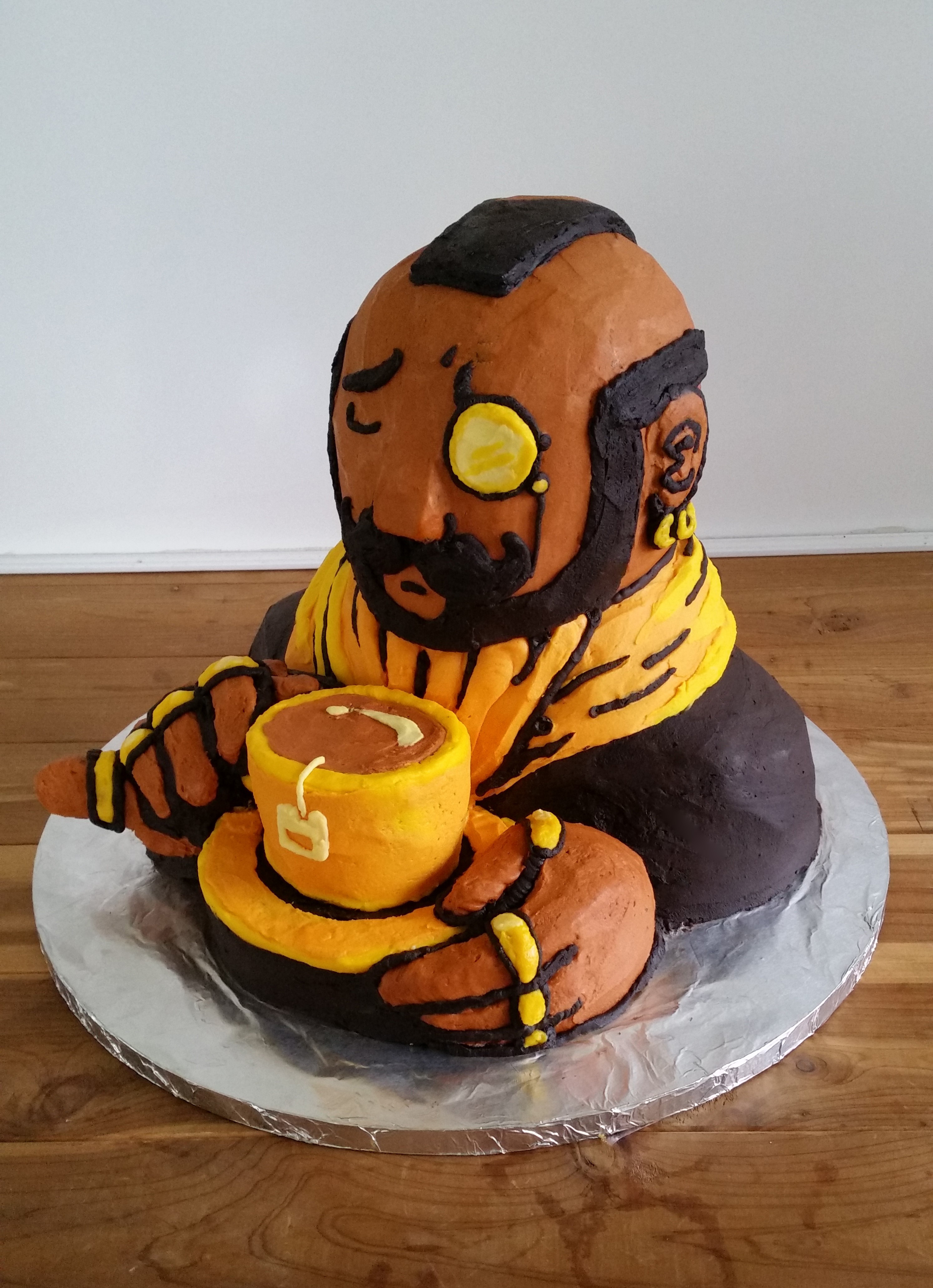 Gentleman T cake
