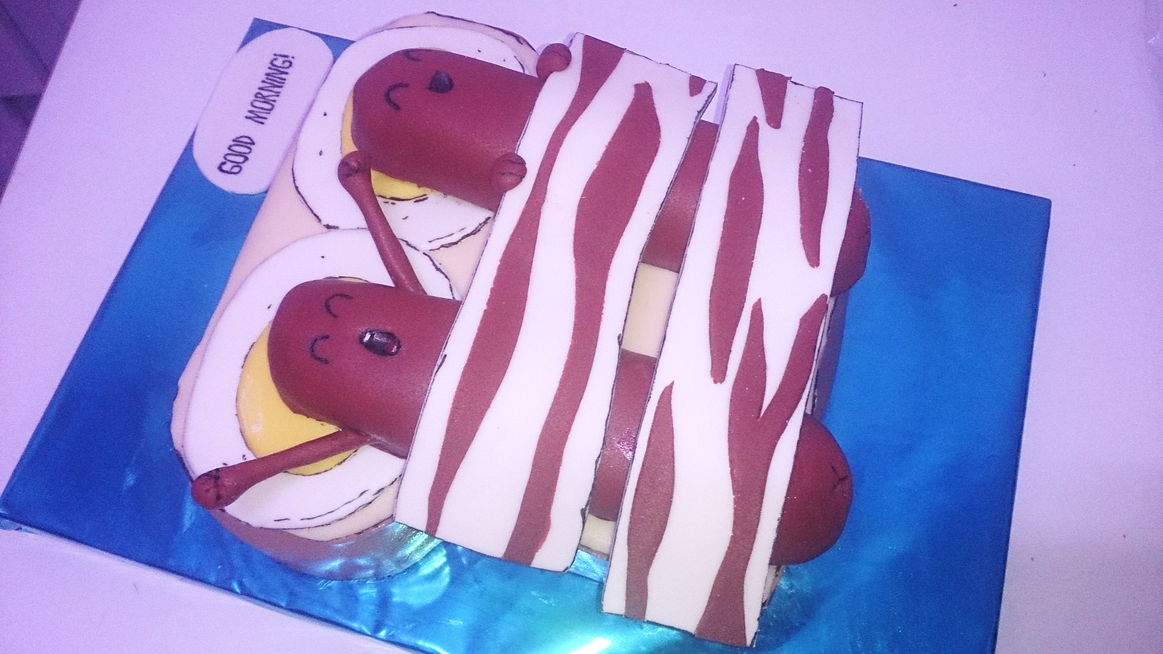 Breakfast in Bed cake