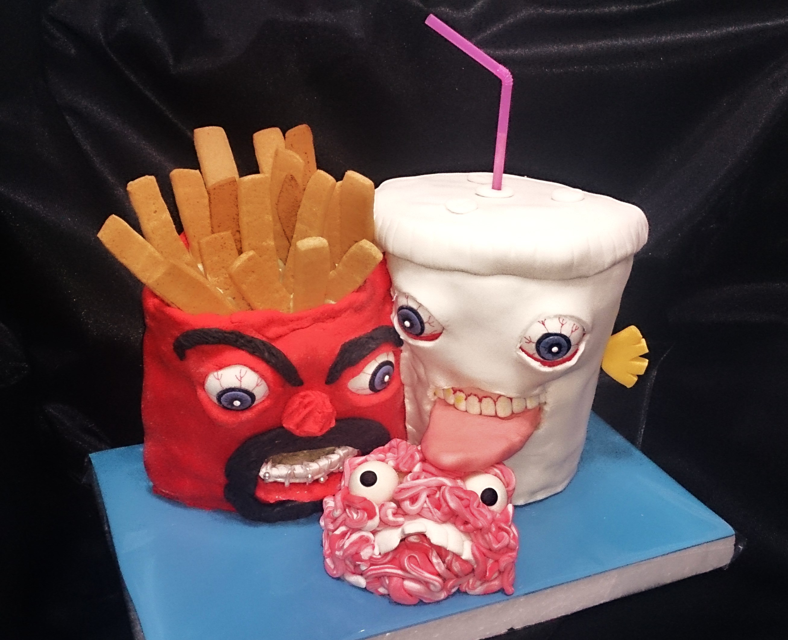 Living Aqua Teens cake