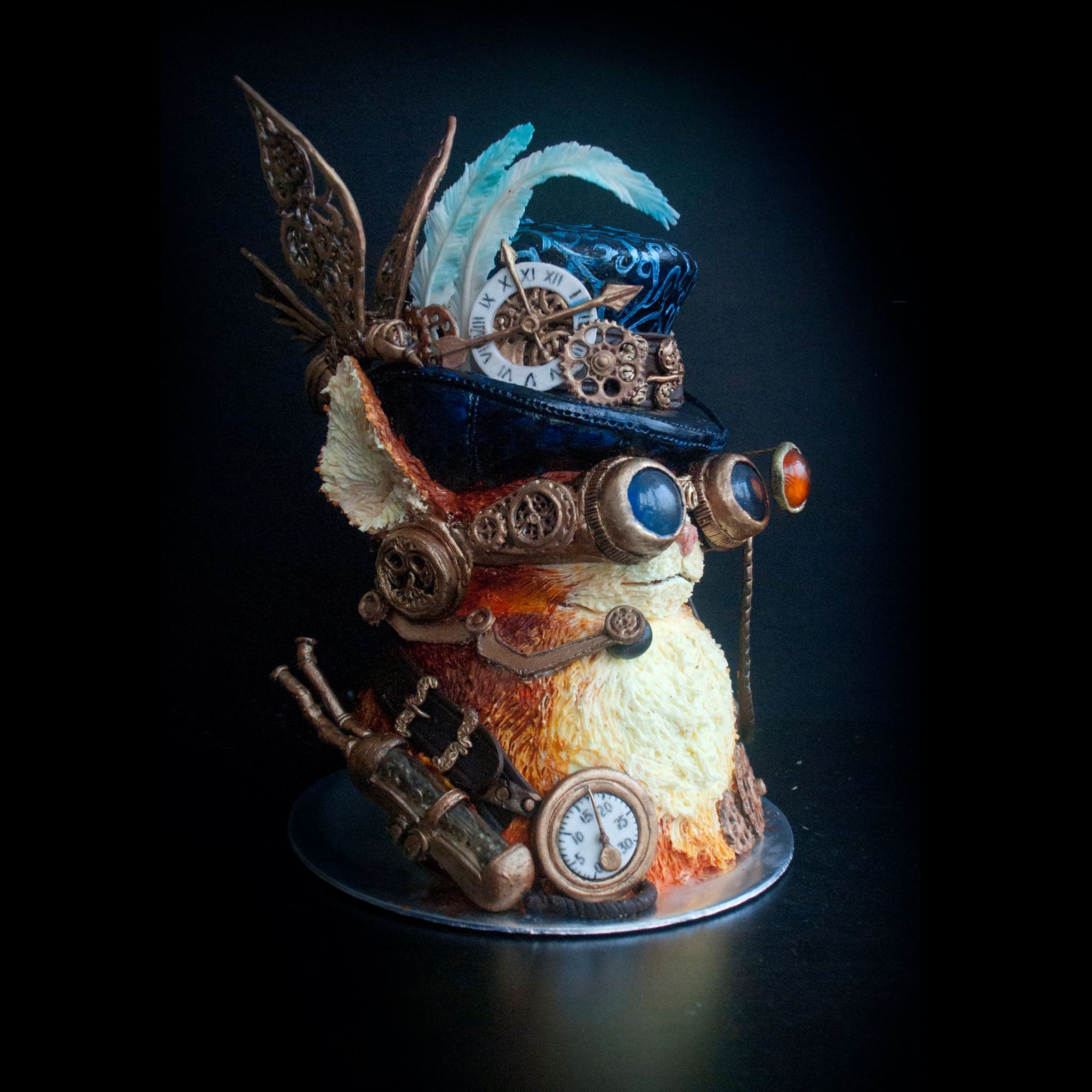 The Observer cake