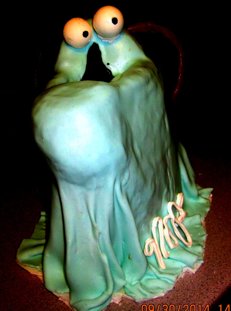 Portrait of a Martian cake