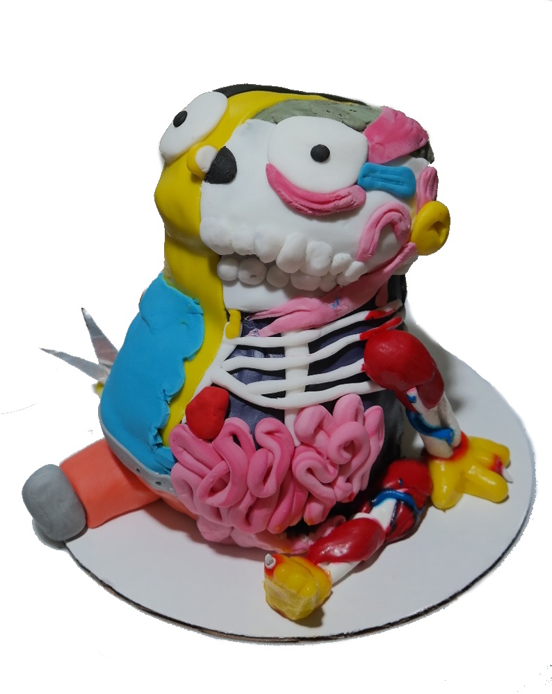 Cutout Ralph cake
