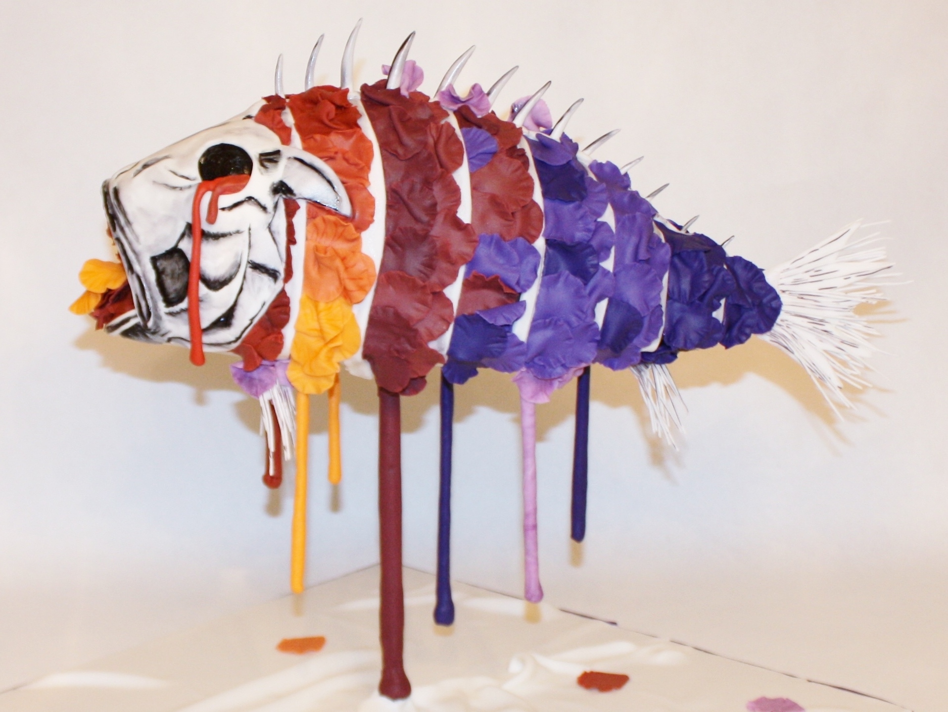 Fishbone cake