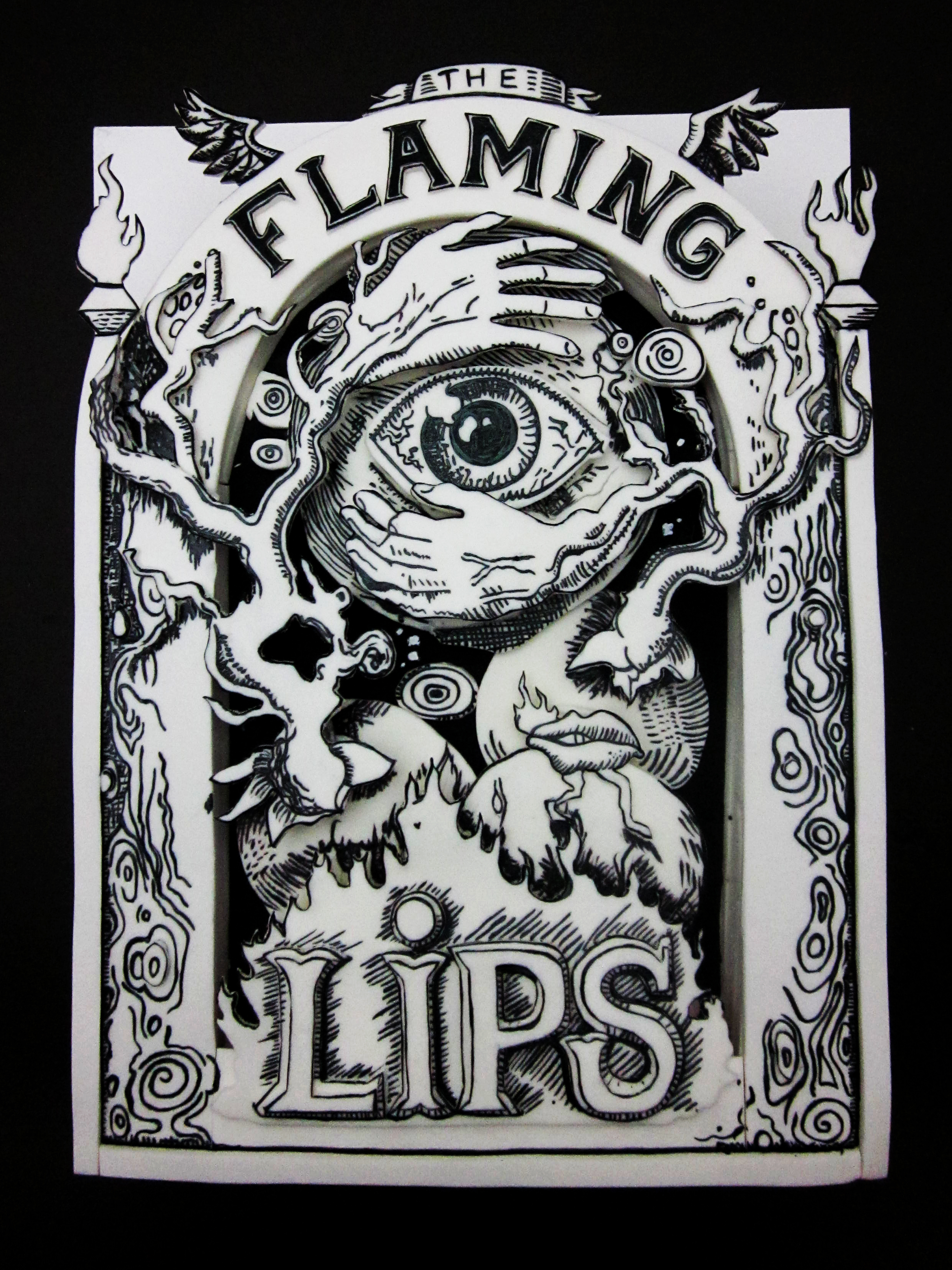 The Flaming Lips cake
