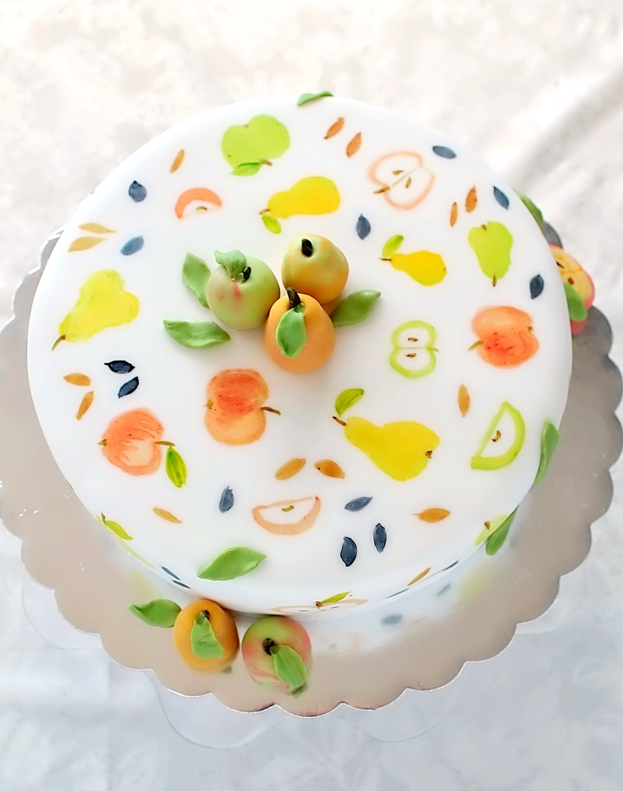 Apples and pears cake