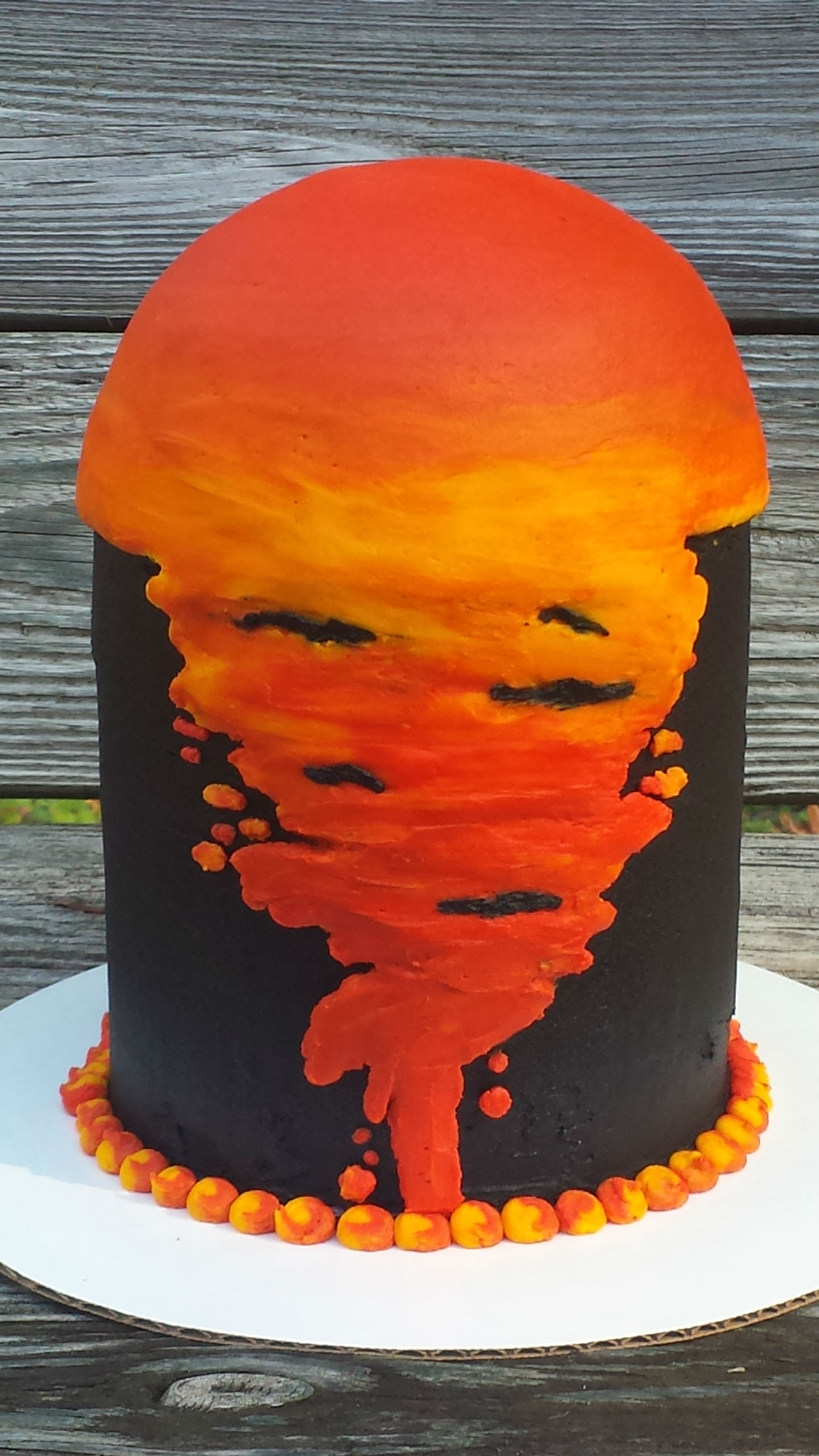 Sunset 6 cake