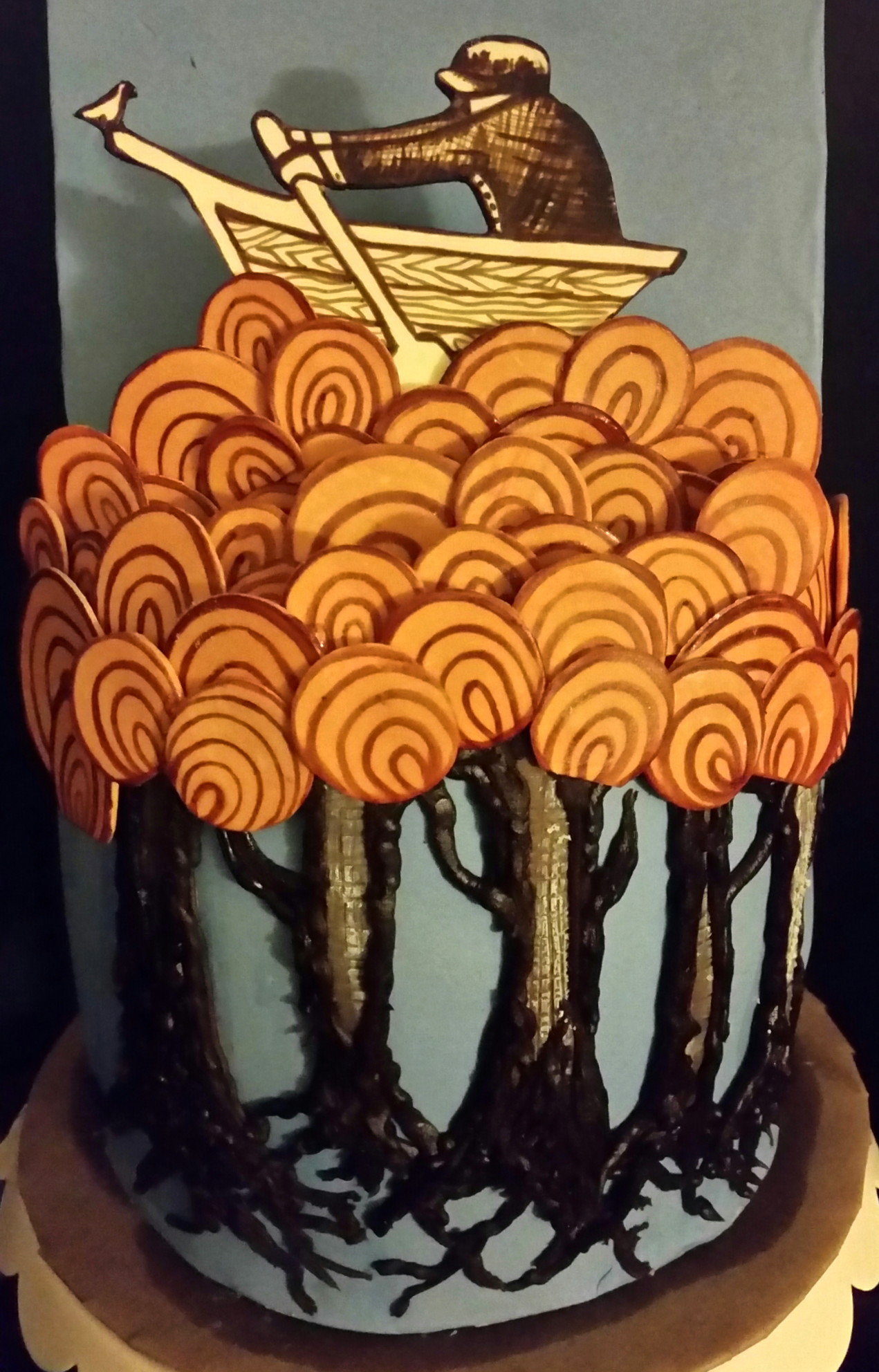 Sailing The High Trees cake