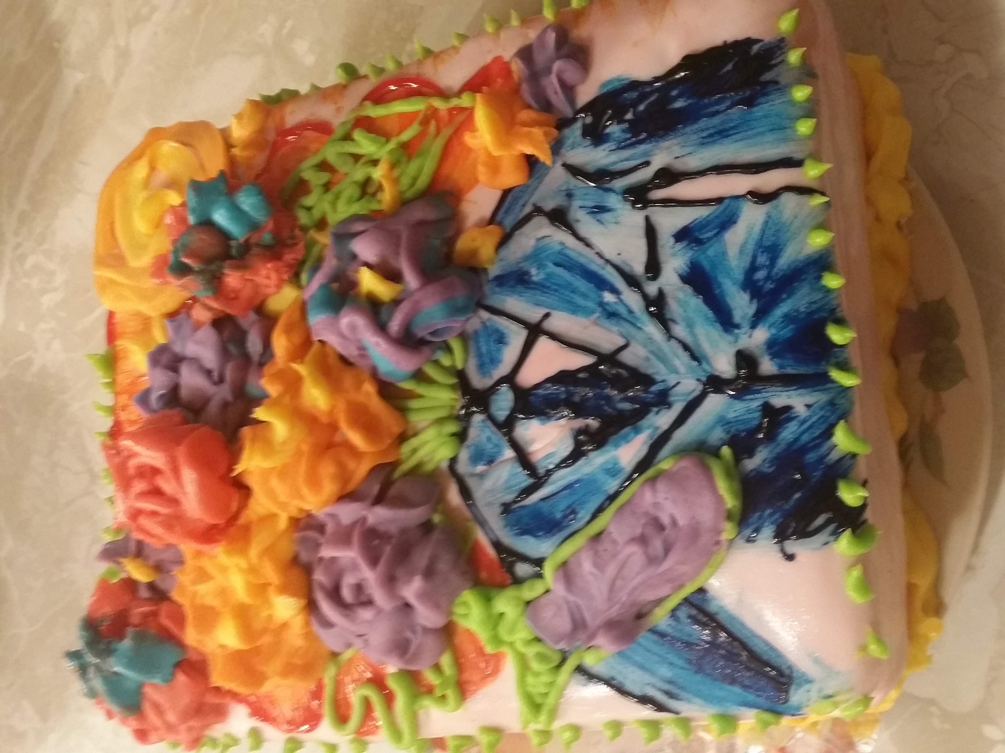 Nuclear Garden cake