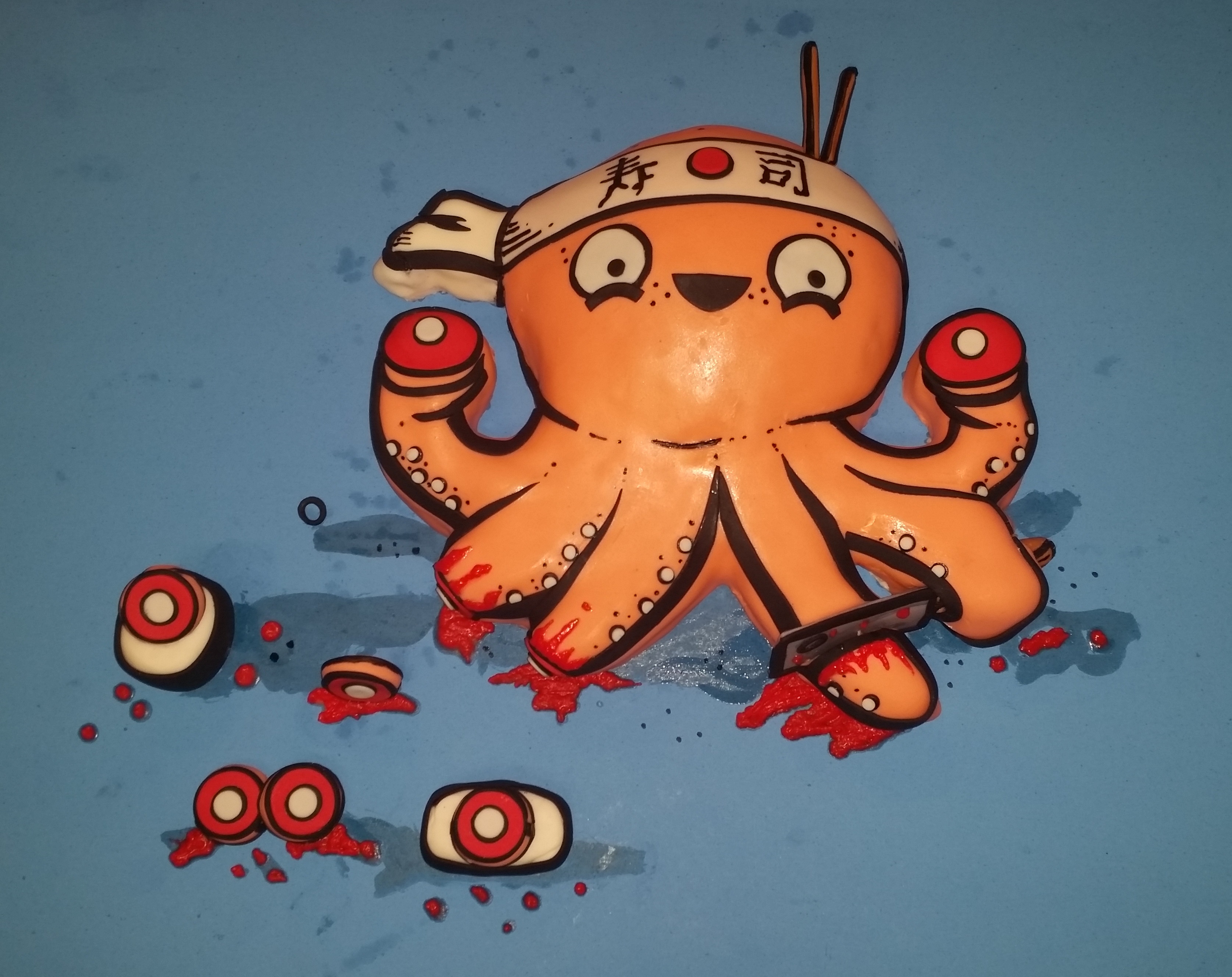 Octosushi cake