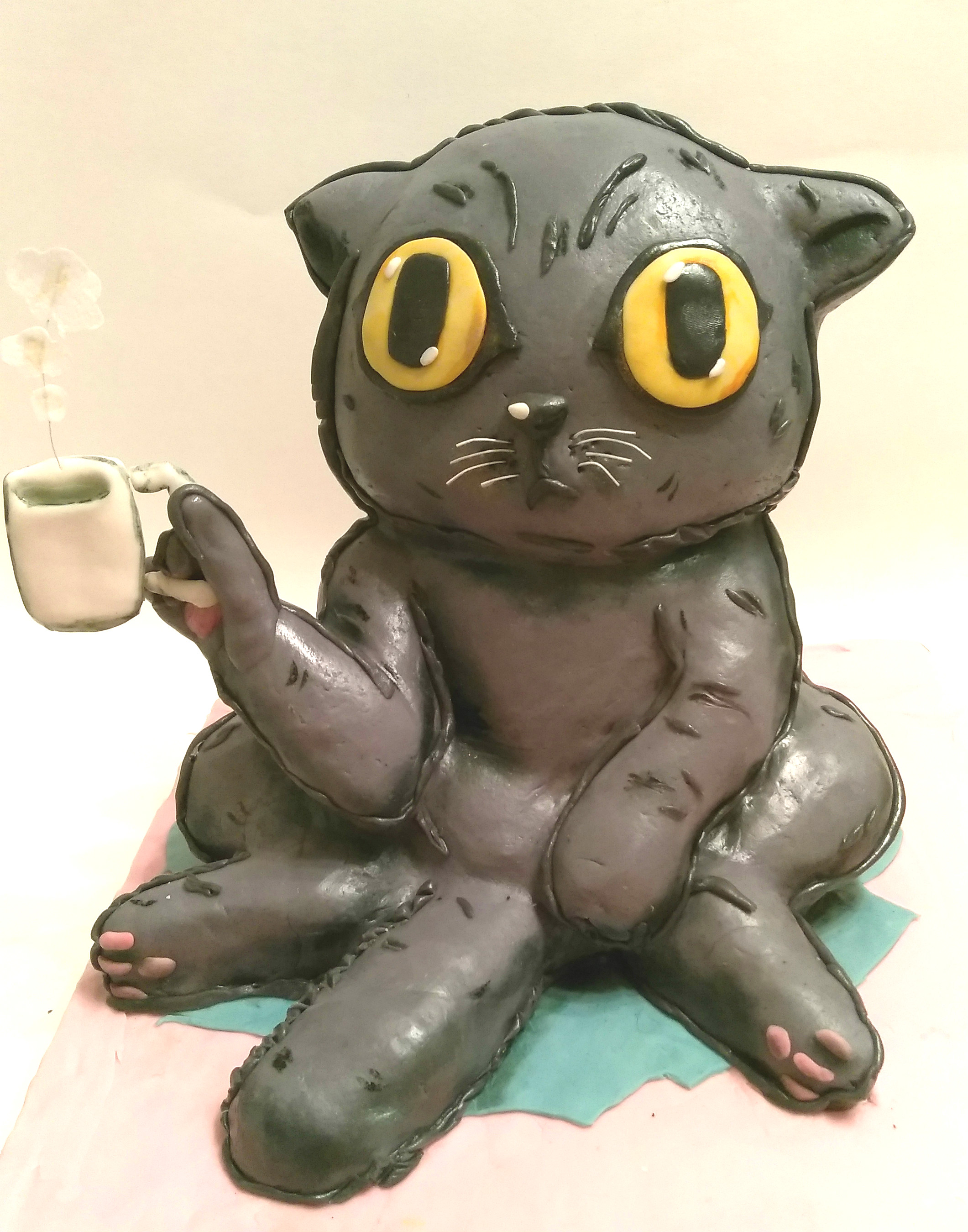 Catffeinated cake
